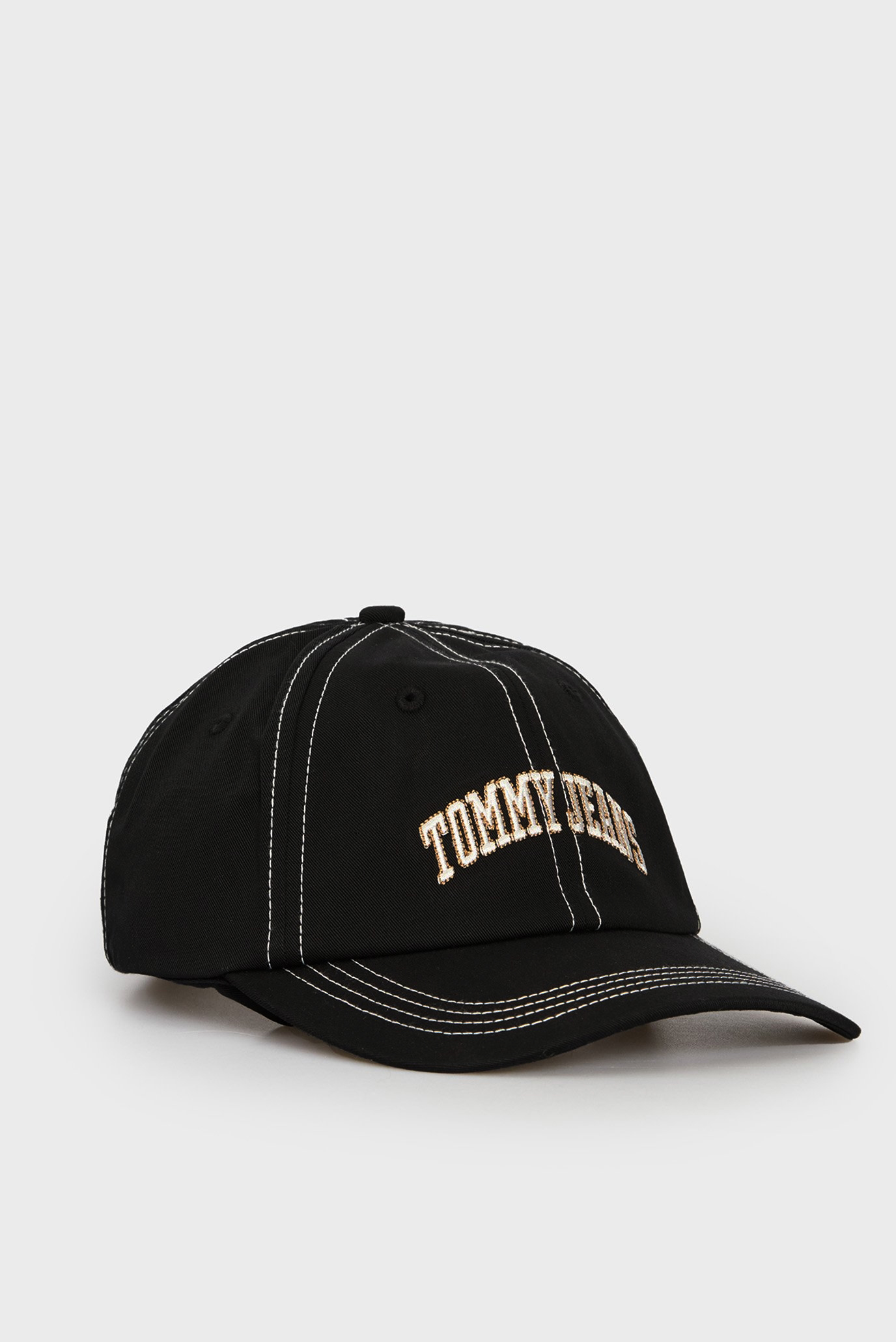 Мужская черная кепка TJM VARSITY CAP Черный ONESIZE Tommy Jeans AM0AM12956