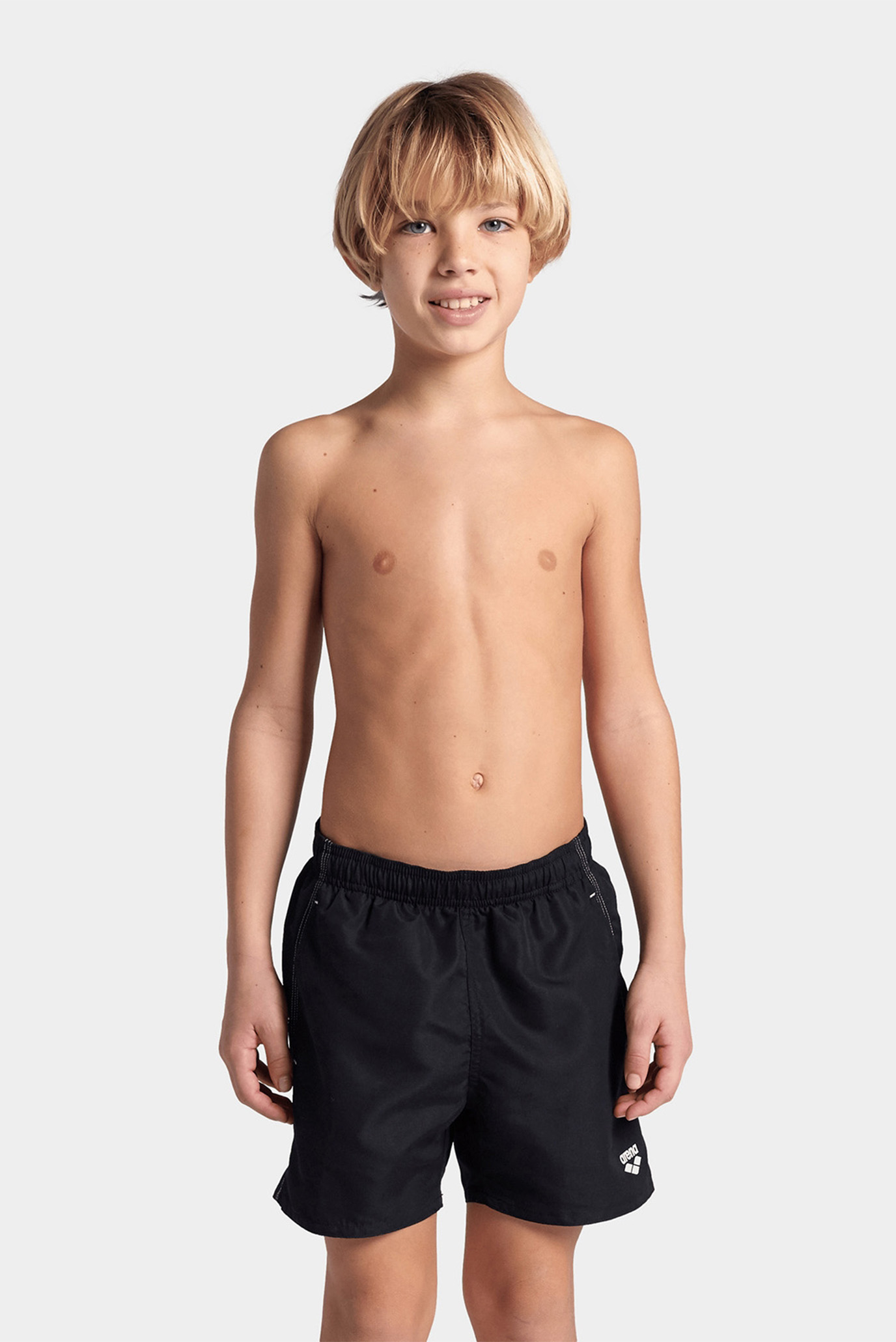 Детские черные плавательные шорты BEACH BOXER SOLID R 1