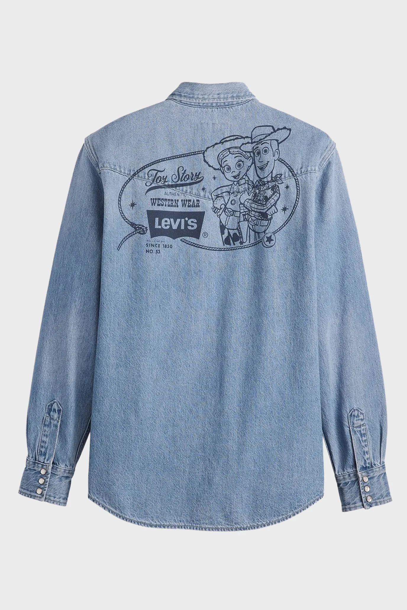 Мужская голубая джинсовая рубашка Levi's® x Toy Story 7