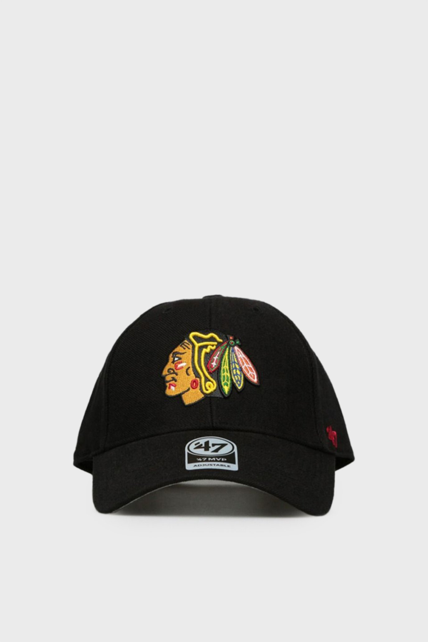 Черная кепка NHL CHICAGO BLACKHAWKS Черный ONESIZE 47 Brand H-MVP04WBV-BKA Черная кепка NHL CHICAGO BLACKHAWKS Черный ONESIZE 47 Brand H-MVP04WBV-BKA