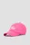Женская розовая кепка