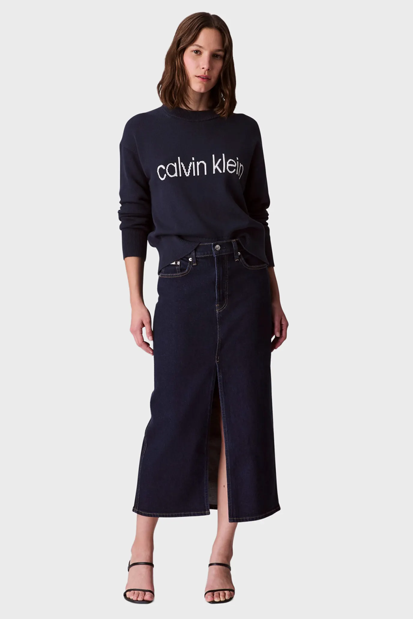 Женский темно-синий джемпер Graphic 2