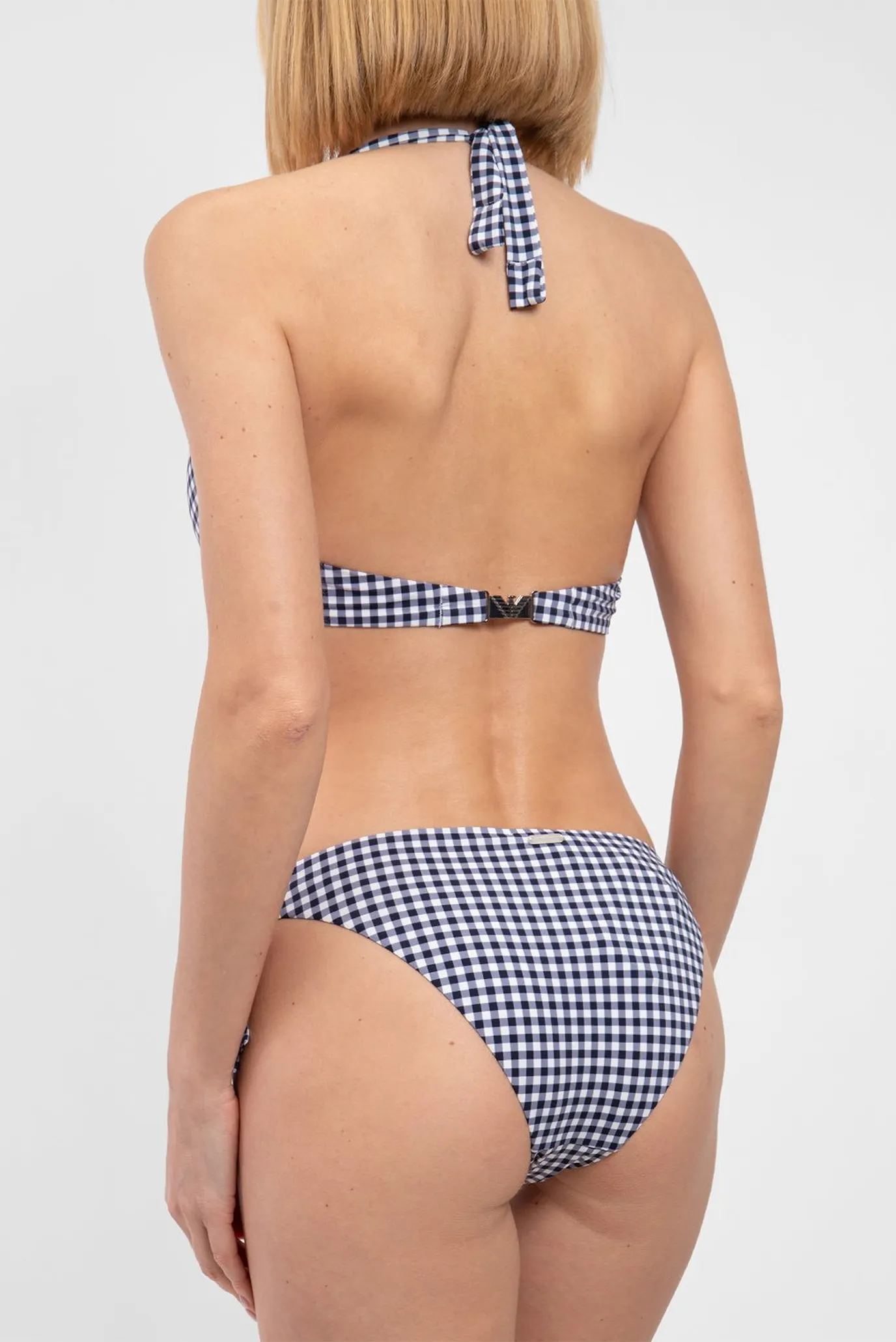 Женский купальник в клетку 2