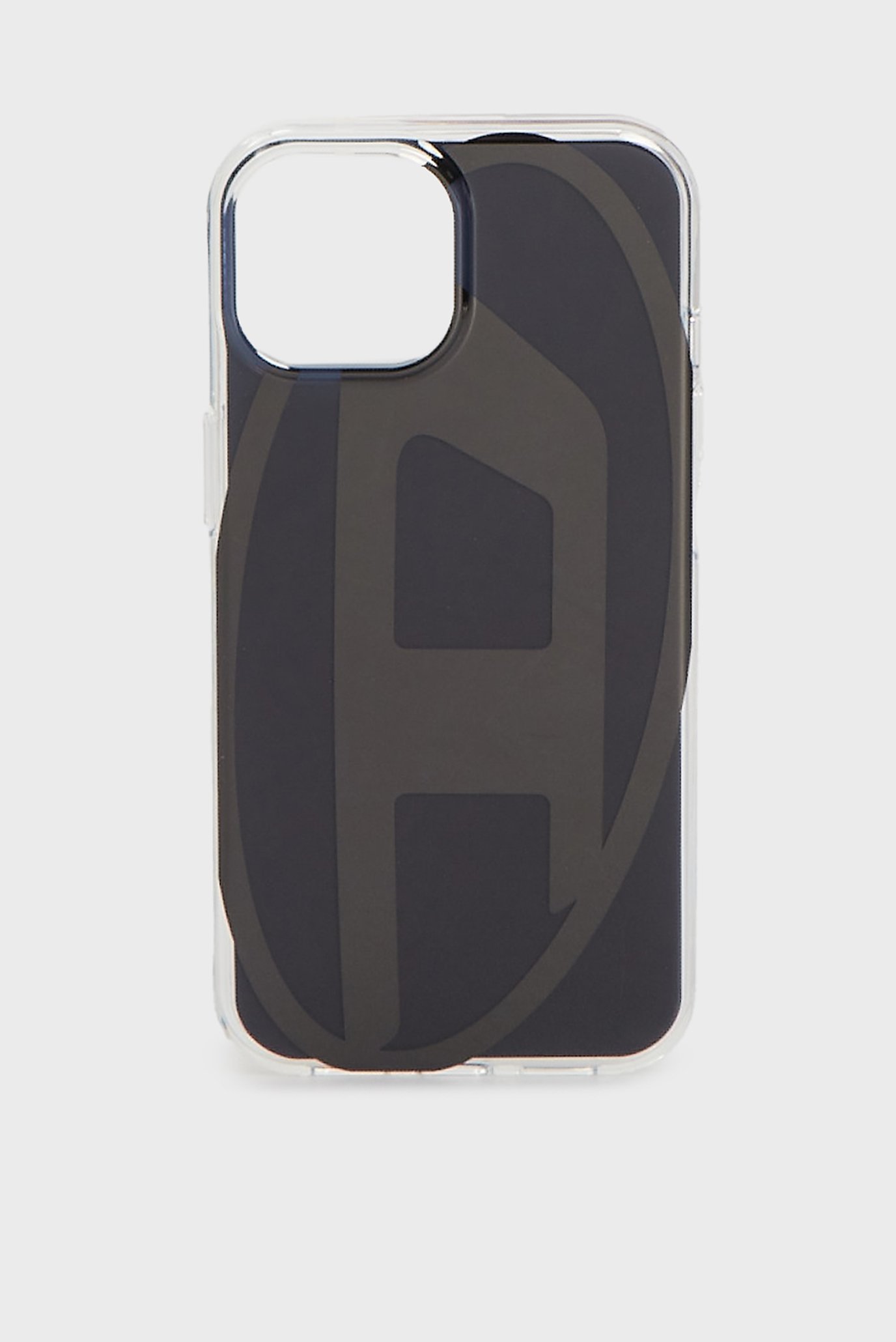 Черный чехол для телефона Diesel Oval D Case Case SS24 for iPhone 16 1