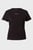 Женская черная футболка TJW REG ESSENTIAL LOGO + TEE EXT