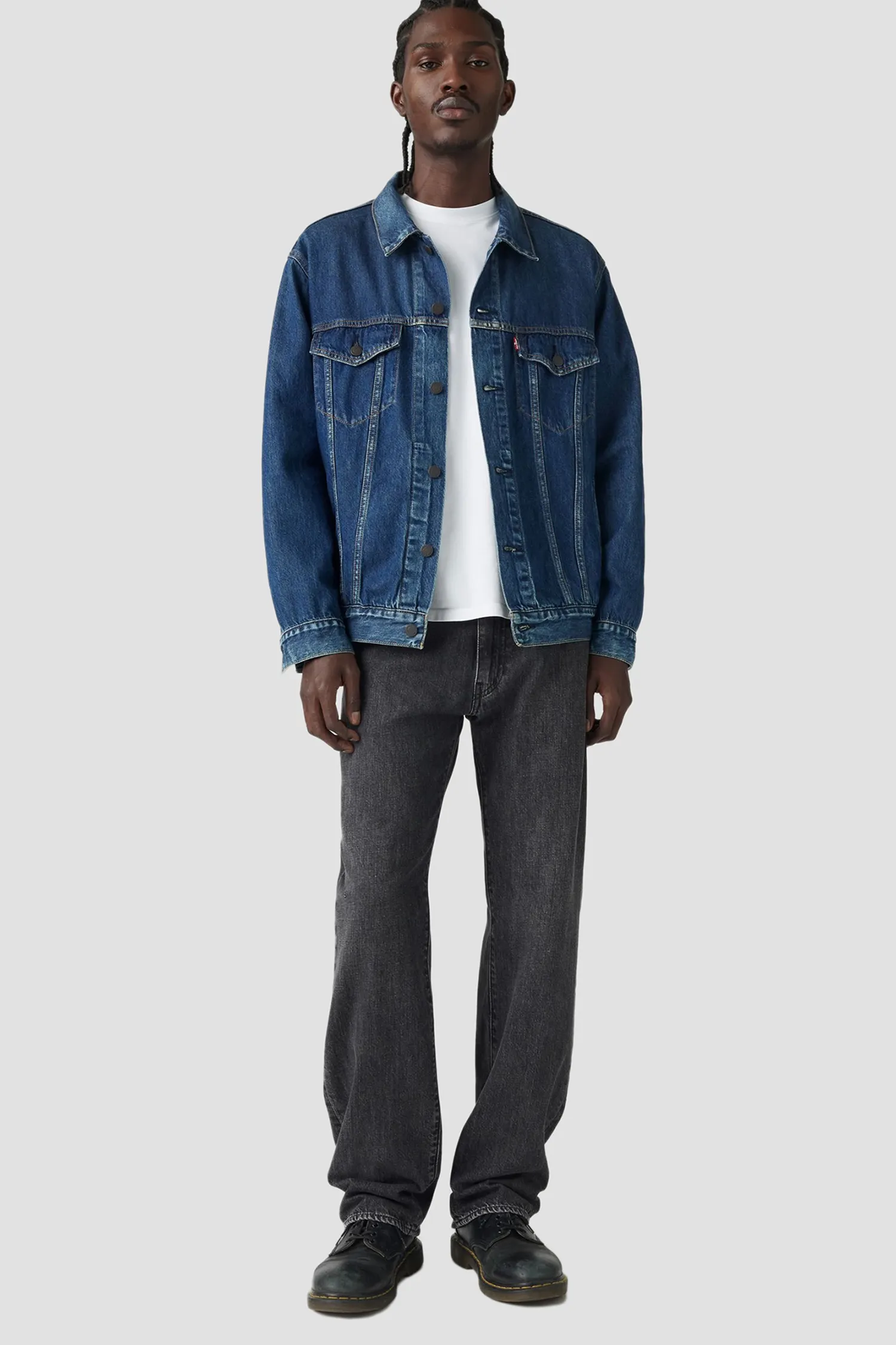 Мужские черные джинсы 555™ 2