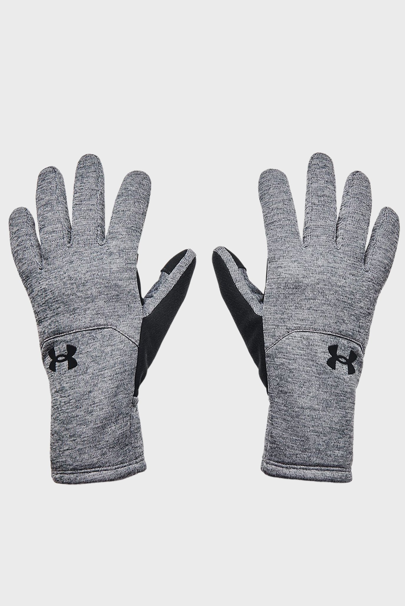 Чоловічі сірі рукавички UA Storm Fleece Gloves 1