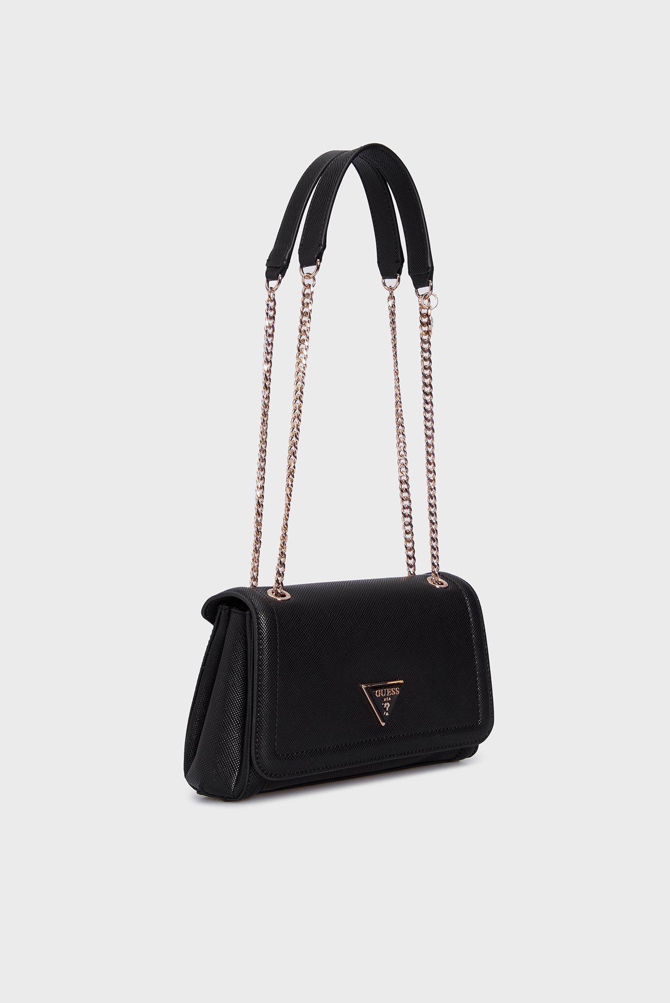 365 Жіноча чорна сумка NOELLE CONVERTIBLE XBODY FLAP Guess