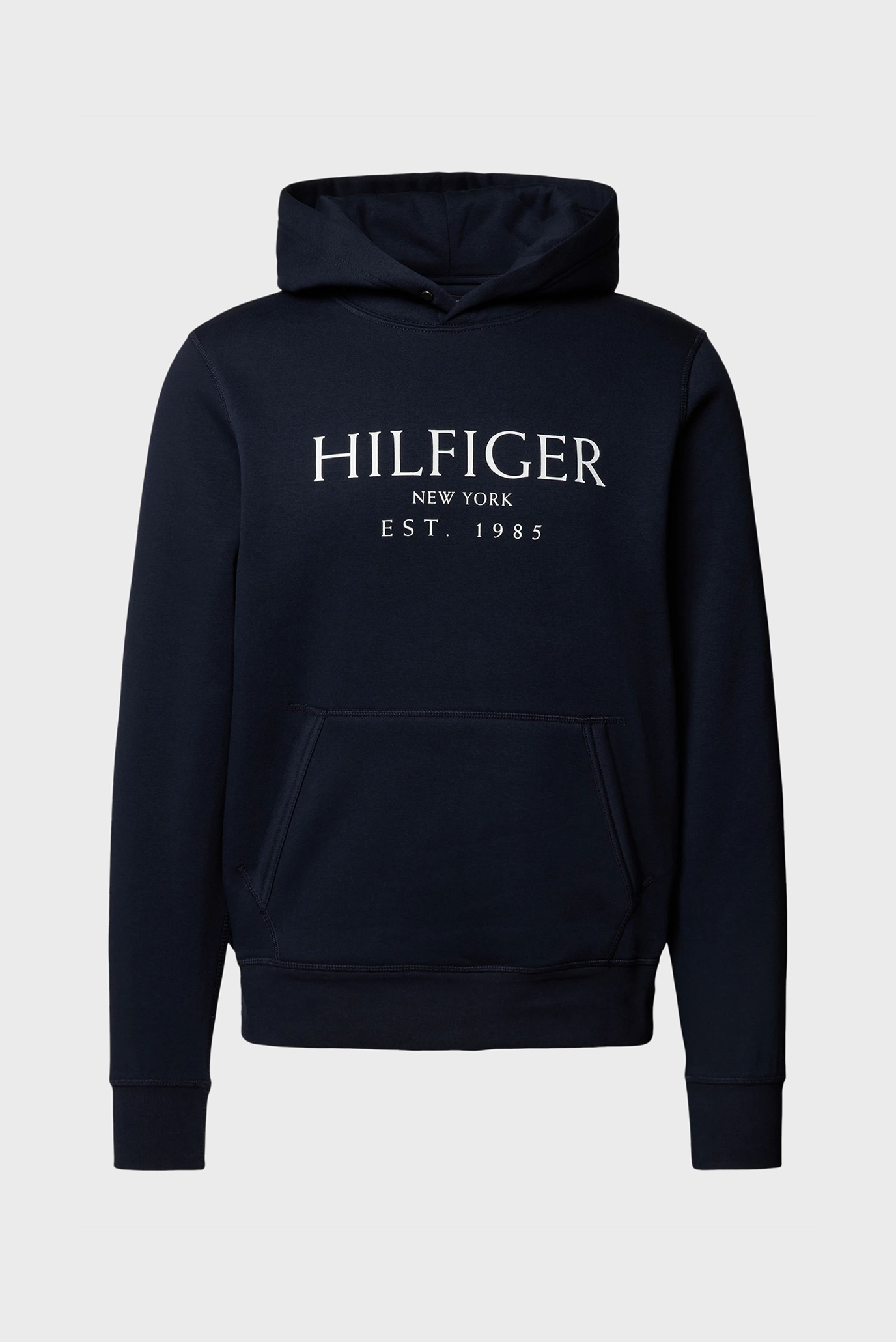 Чоловіче темно-синє худі BIG HILFIGER HOODY 1