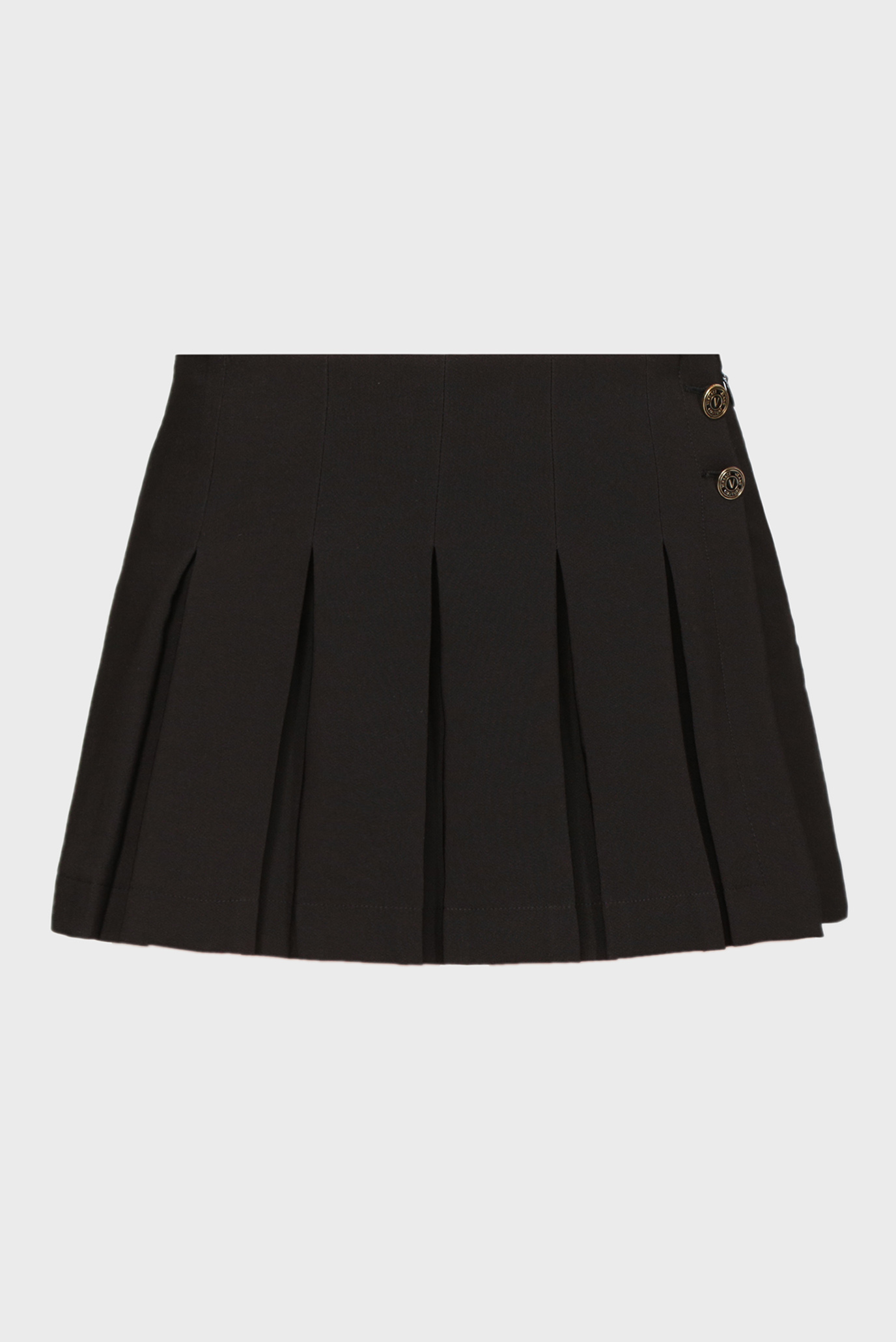 Женская черная юбка-шорты 1