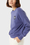 Женский фиолетовый свитшот MAGICOOL