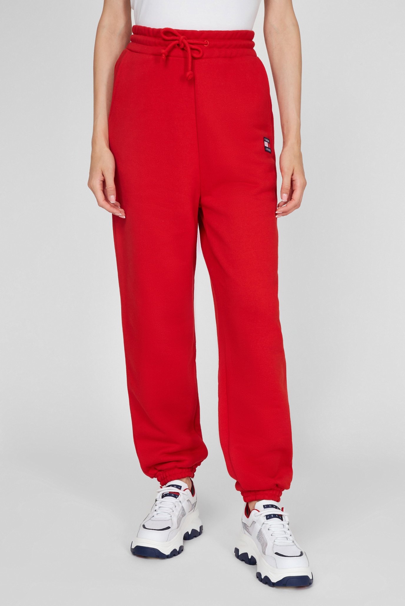 Женские красные спортивные брюки TJW 1
