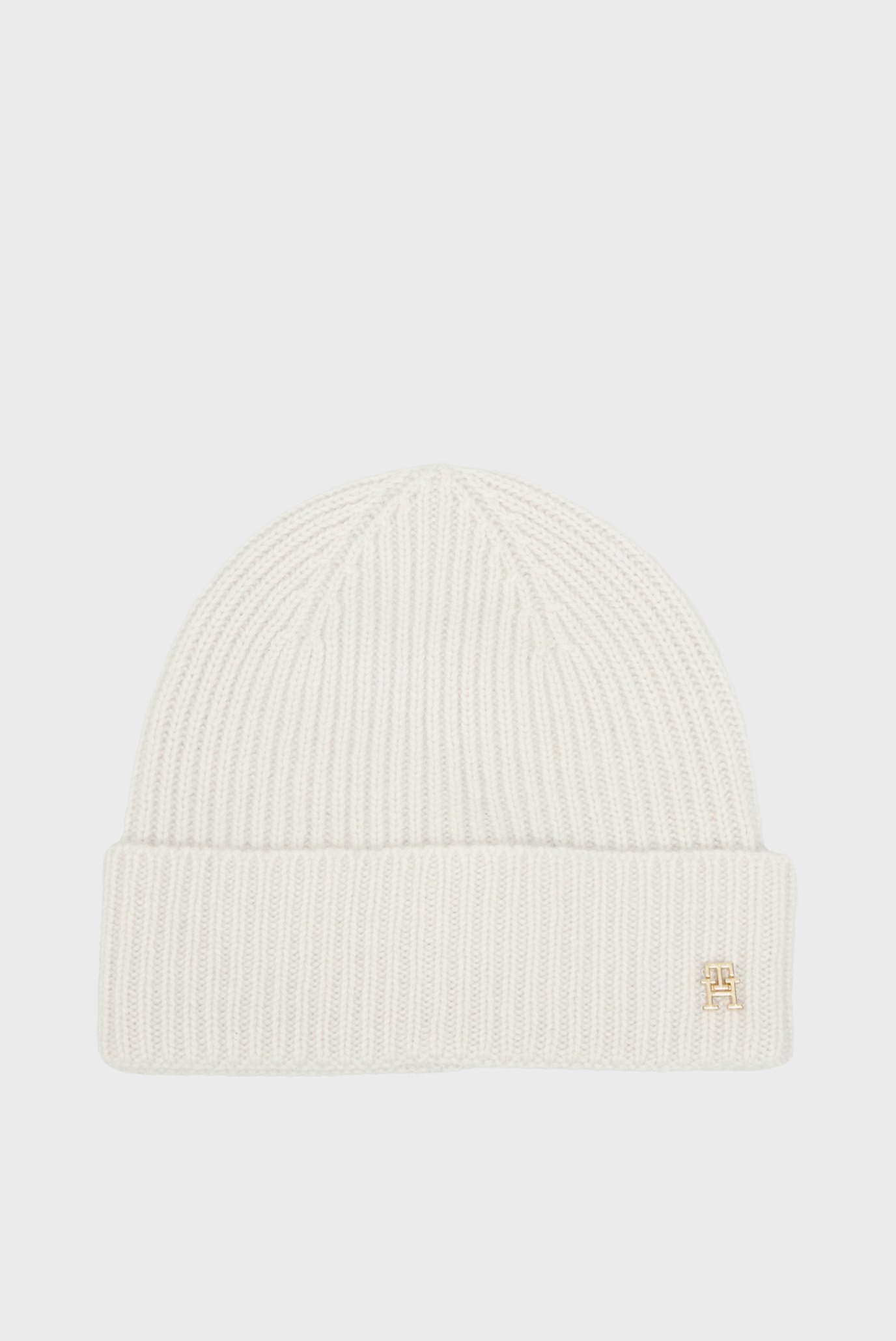 Женская светло-серая кашемировая шапка CASHMERE Серый ONESIZE Tommy Hilfiger AW0AW17772 Женская светло-серая кашемировая шапка CASHMERE Серый ONESIZE Tommy Hilfiger AW0AW17772