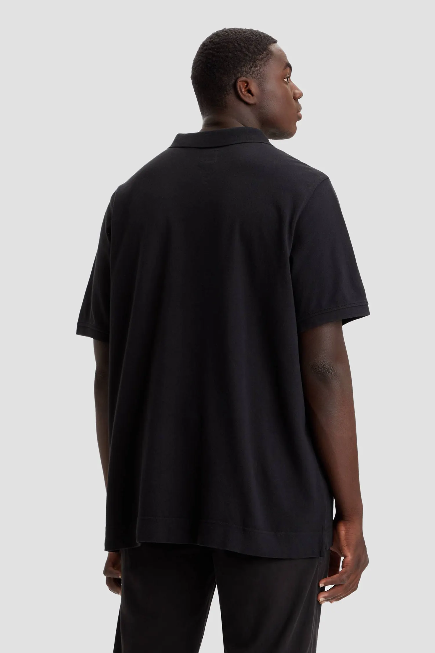 Чоловіче чорне поло 2