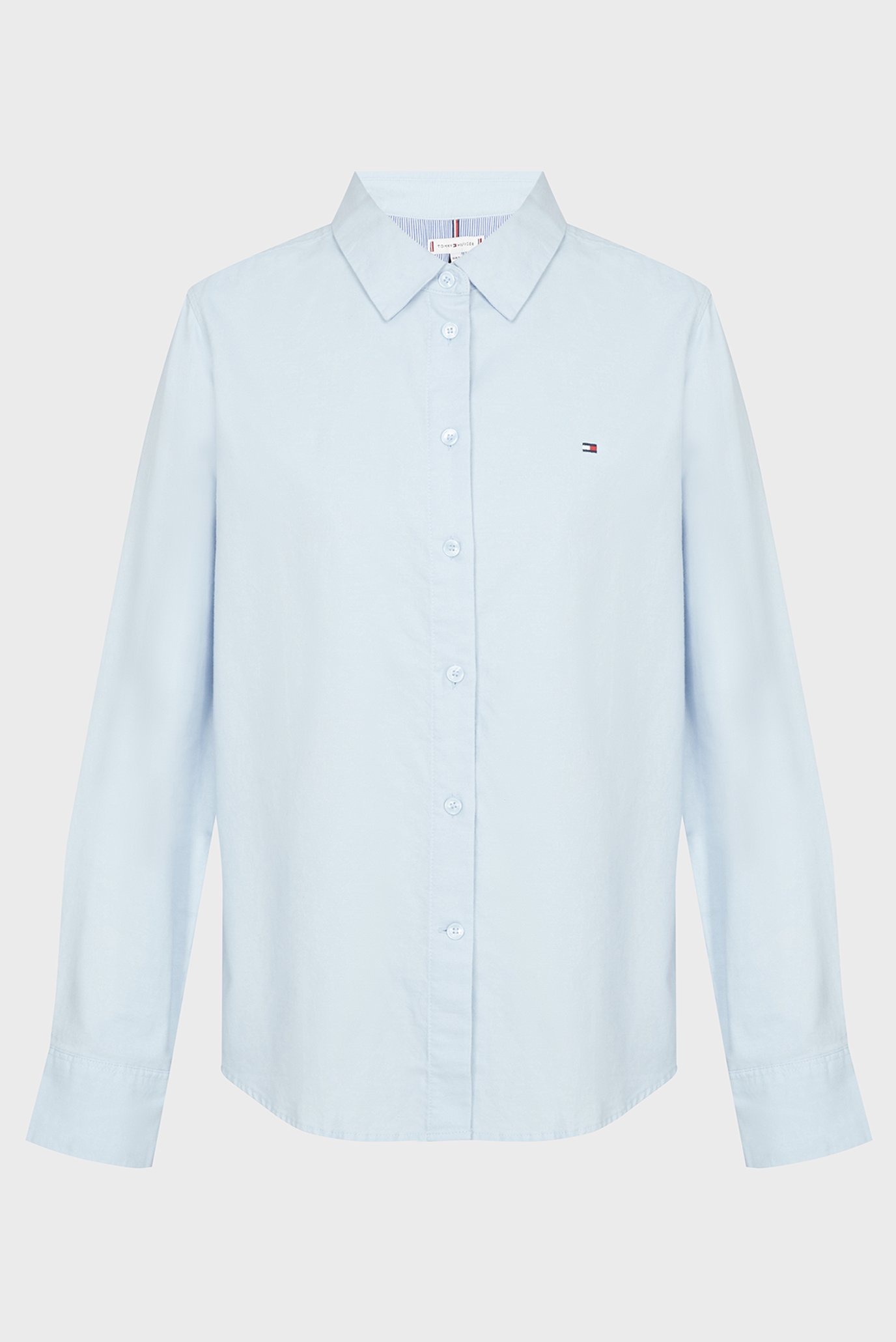 Женская голубая рубашка STRETCH OXFORD REGULAR SHIRT 1