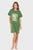 Женская зеленая ночная рубашка VERENNA