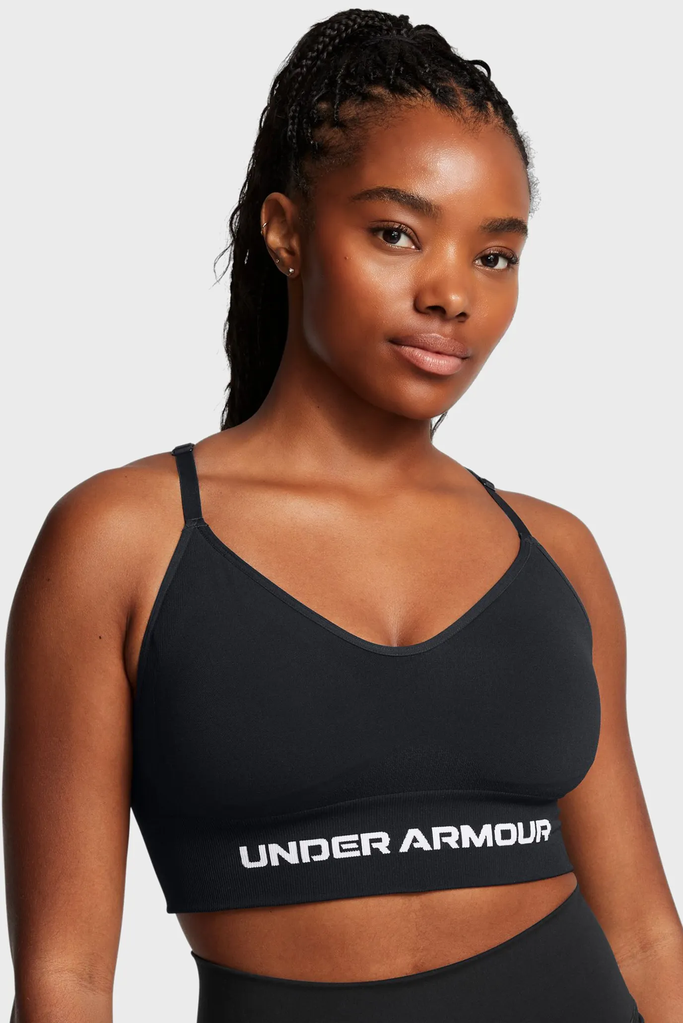 Женский черный топ Vanish Seamless Low Bra 3