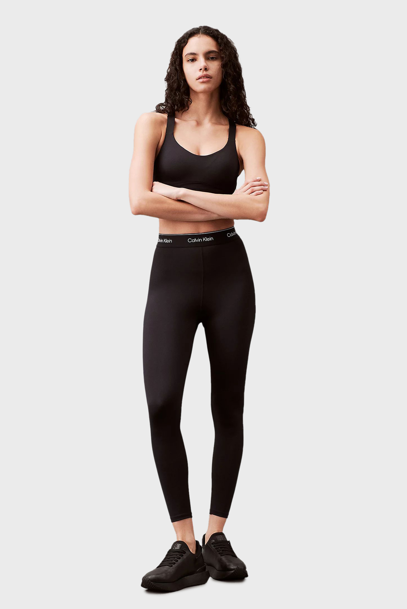 Женские черные тайтсы Legging High Rise 1