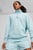 Женская бирюзовая спортивная кофта YONA Half-zip Sweatshirt