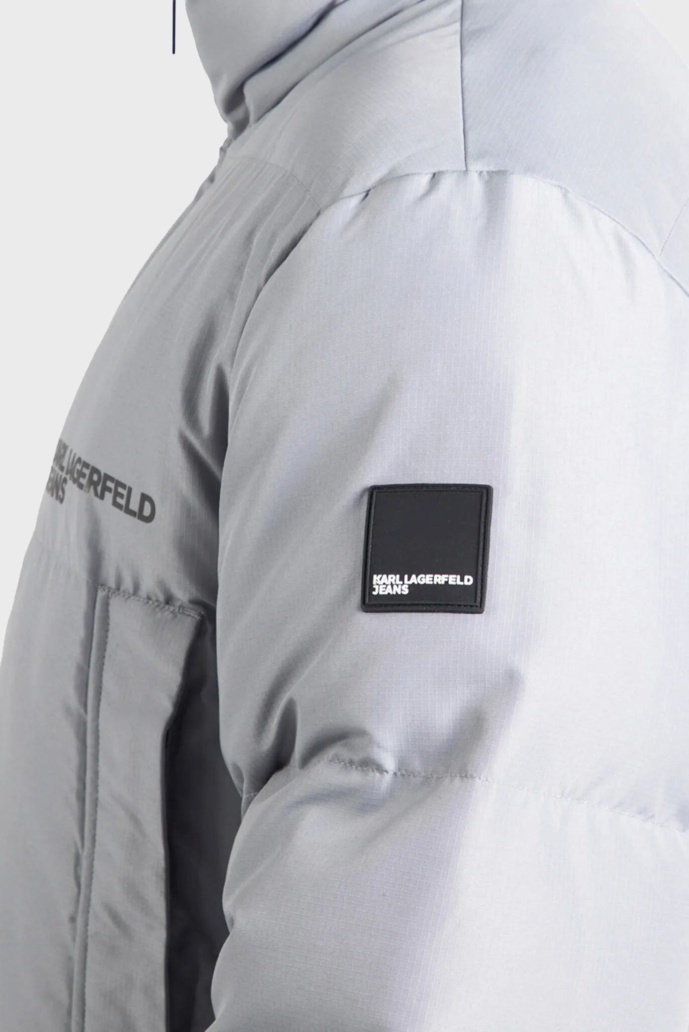 Чоловіча сіра куртка puffer 2