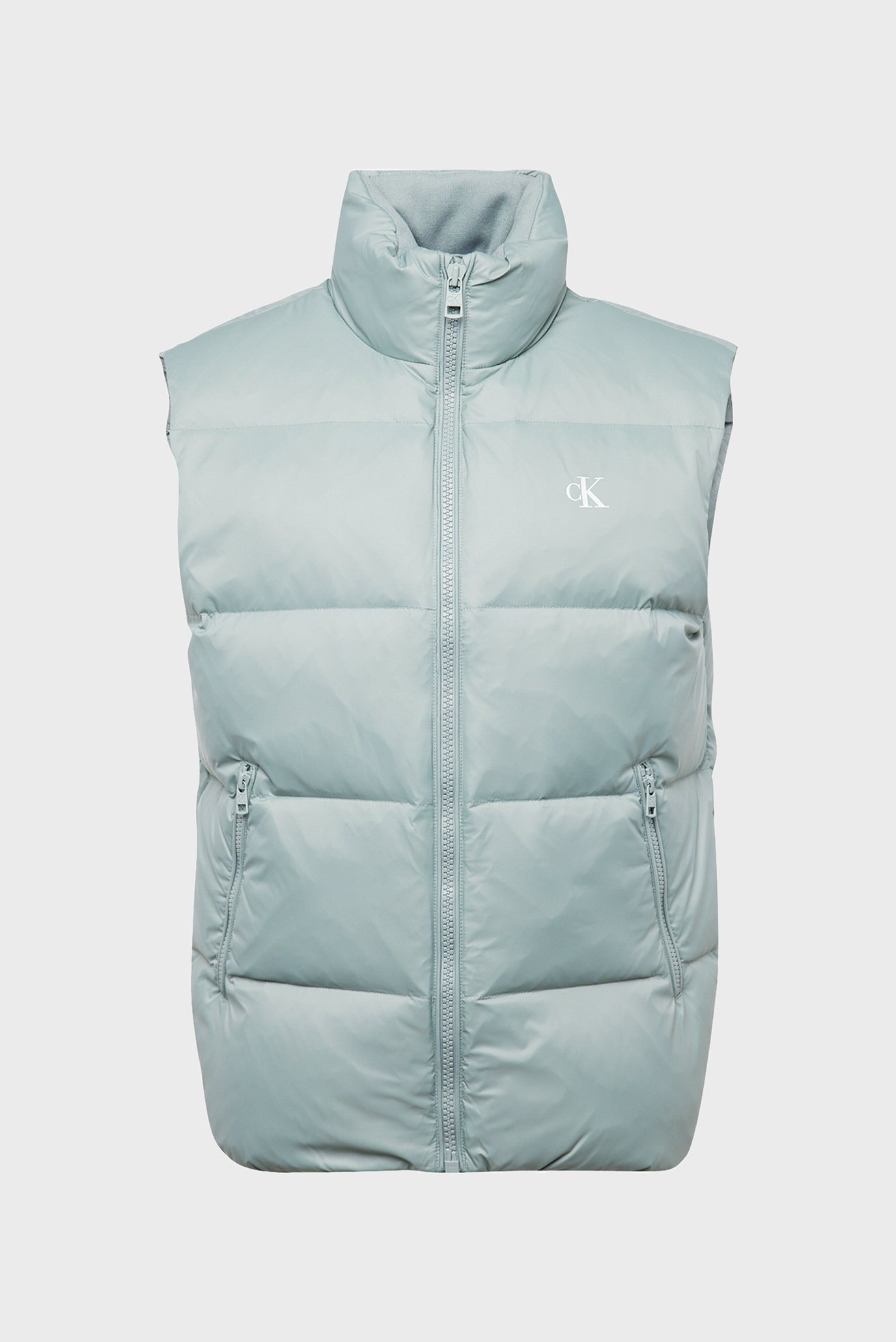 Чоловічий м'ятний пуховий жилет EENTIALS DOWN VEST 1