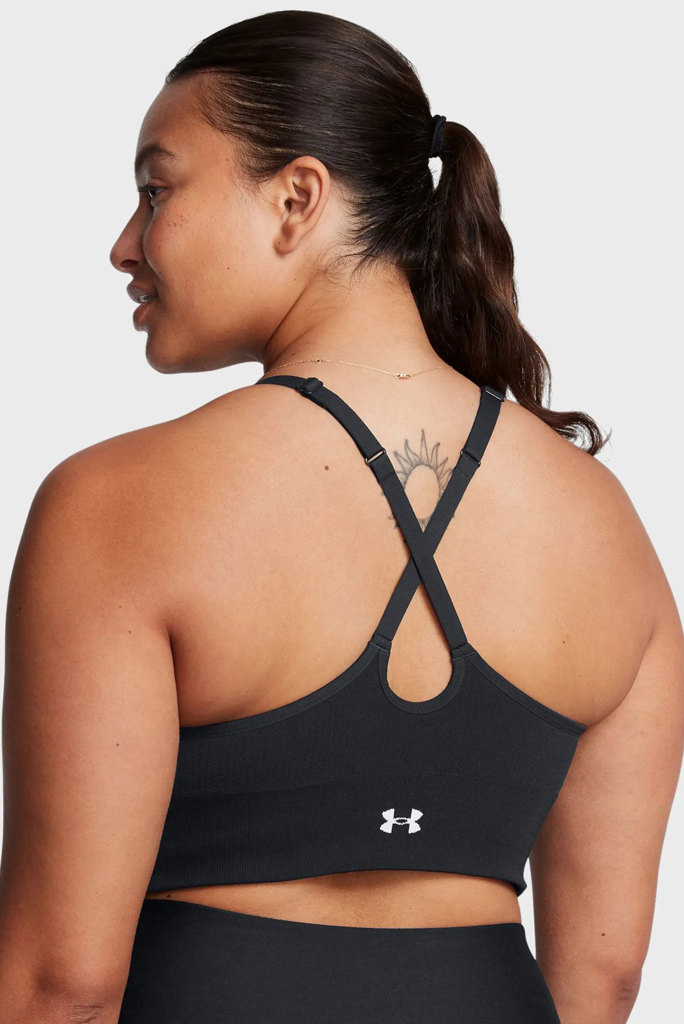 Женский черный топ Vanish Seamless Low Bra 10