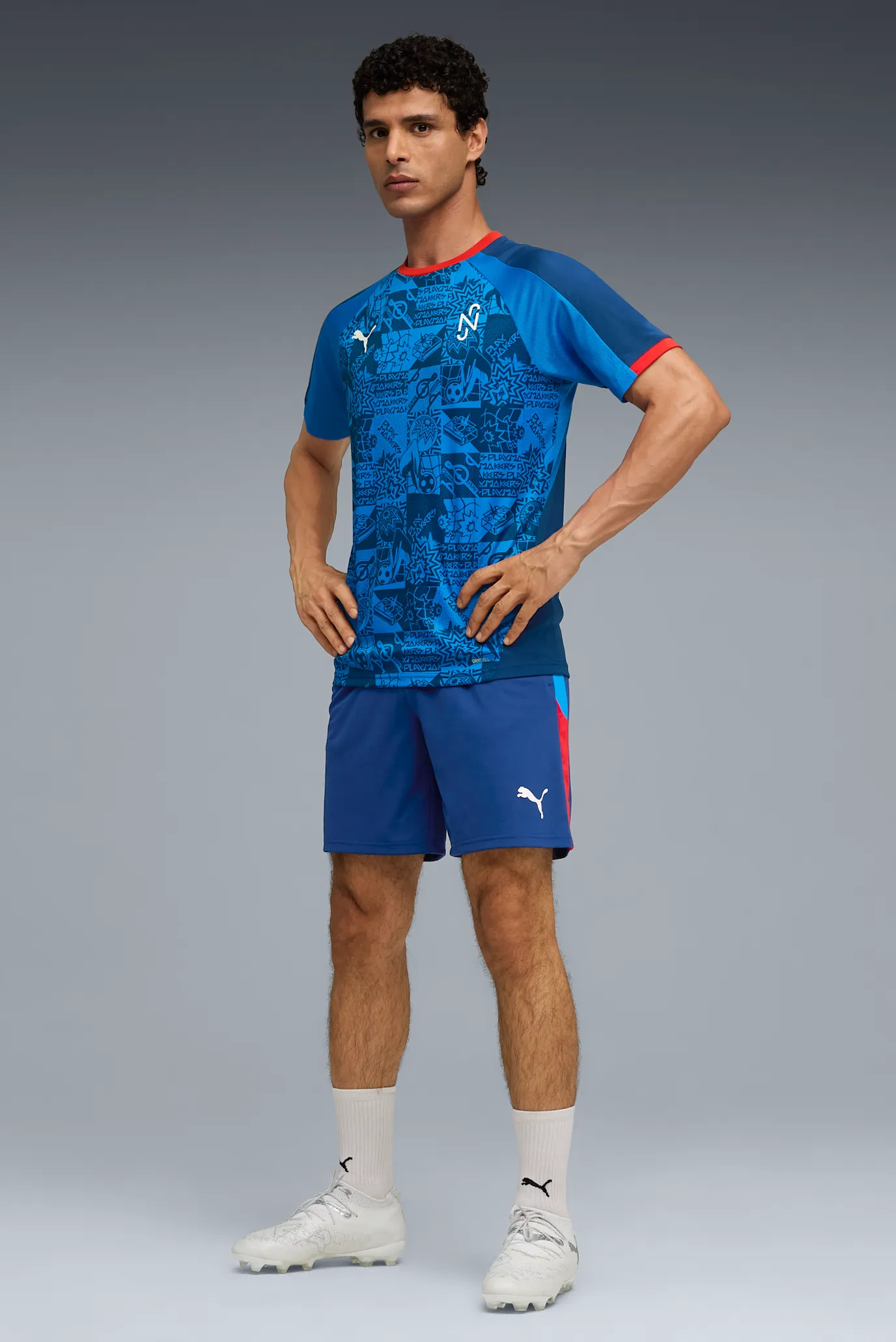 Чоловіча синя футболка з візерунком Neymar Jr Playmaker Football Jersey Men 2