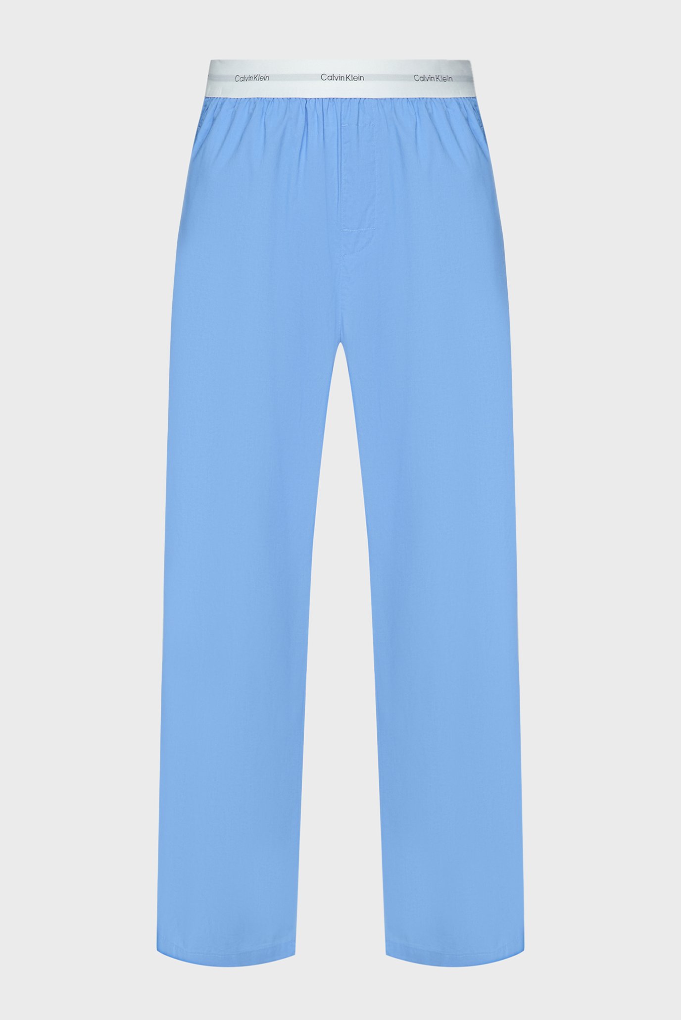 Женские голубые брюки LOGO WB POPLIN PANT 1