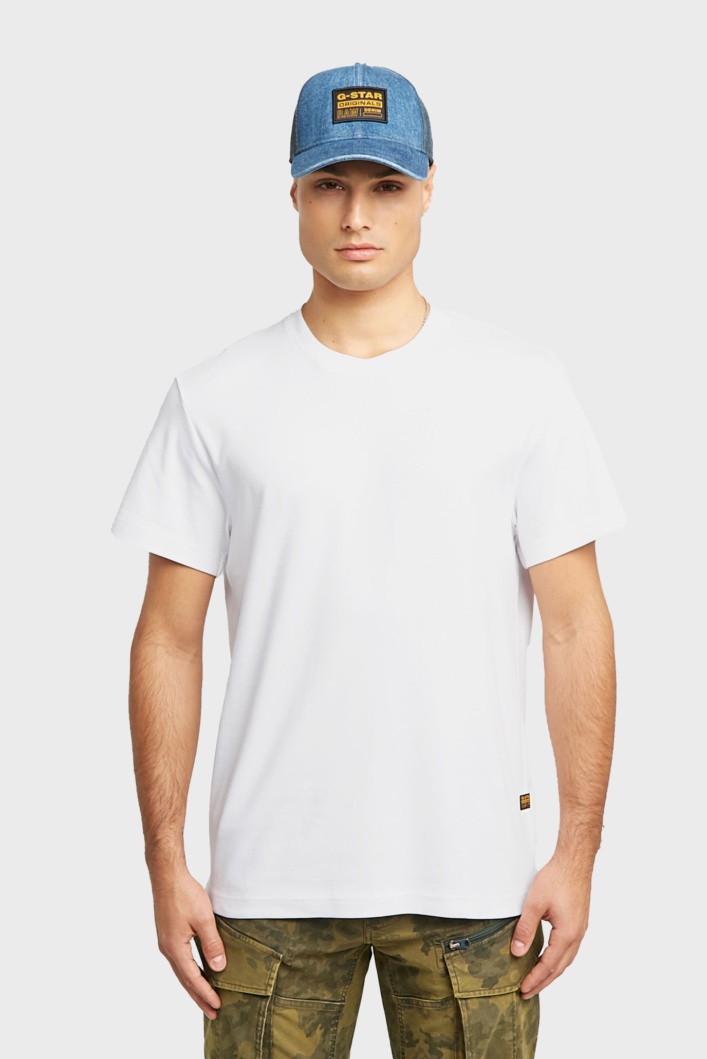 Мужская белая футболка Script Белый XL G-Star RAW D26823,D976 Мужская белая футболка Script Белый XL G-Star RAW D26823,D976