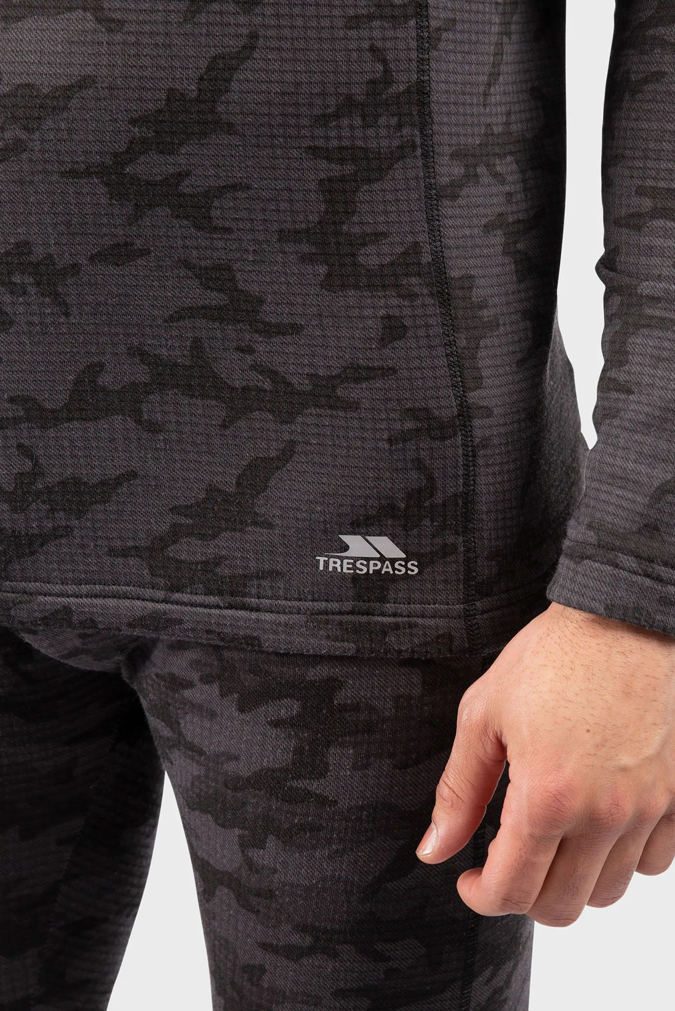 Мужской серый камуфляжный термореглан ARNO 3