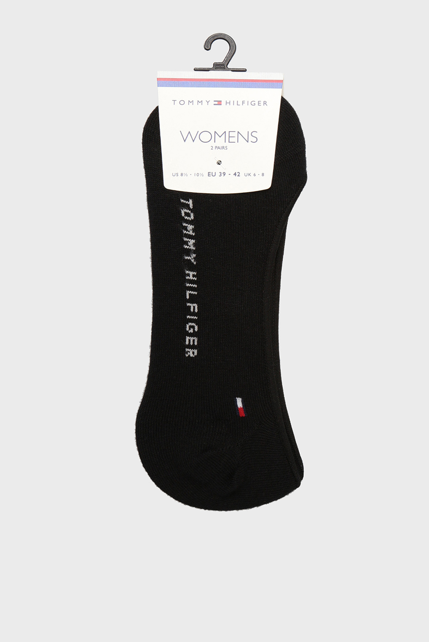 Женские черные следы (2 пары) Черный 35-38 Tommy Hilfiger 343025001 Женские черные следы (2 пары) Черный 35-38 Tommy Hilfiger 343025001