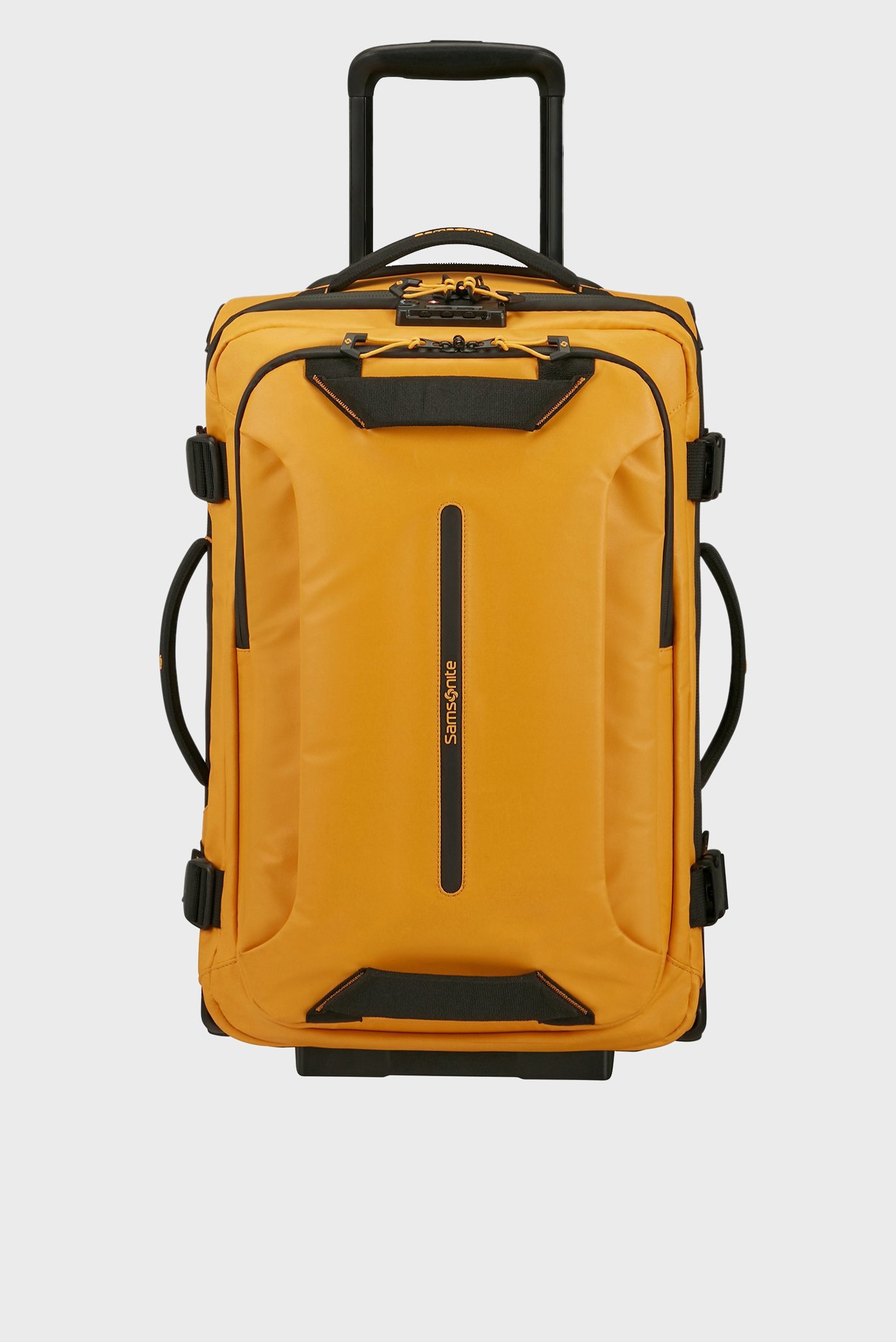 Желтый чемодан 55 см ECODIVER YELLOW 1