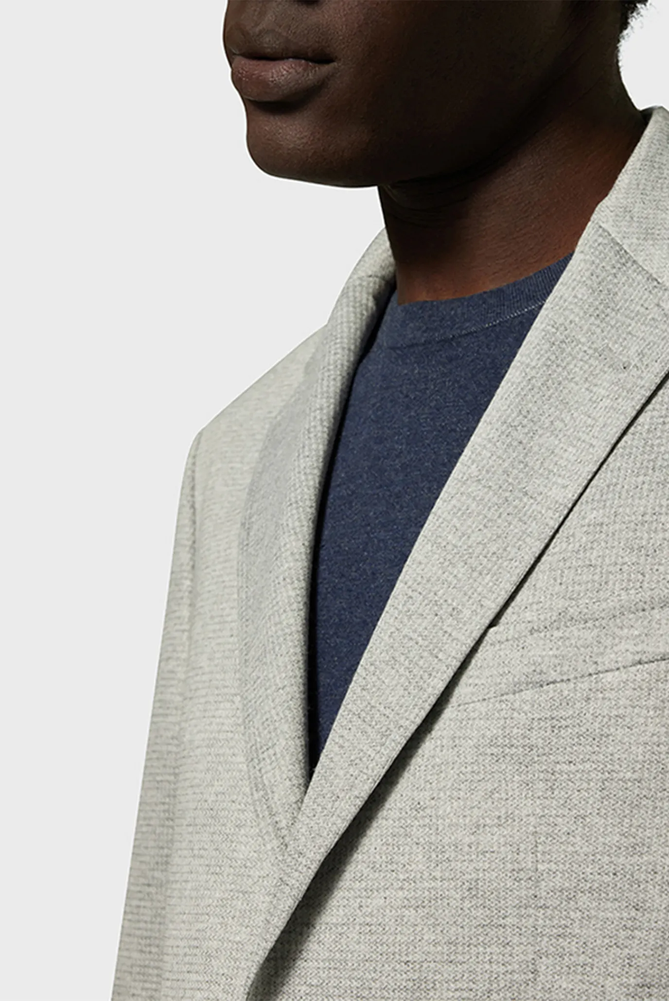 Чоловічий сірий піджак 3