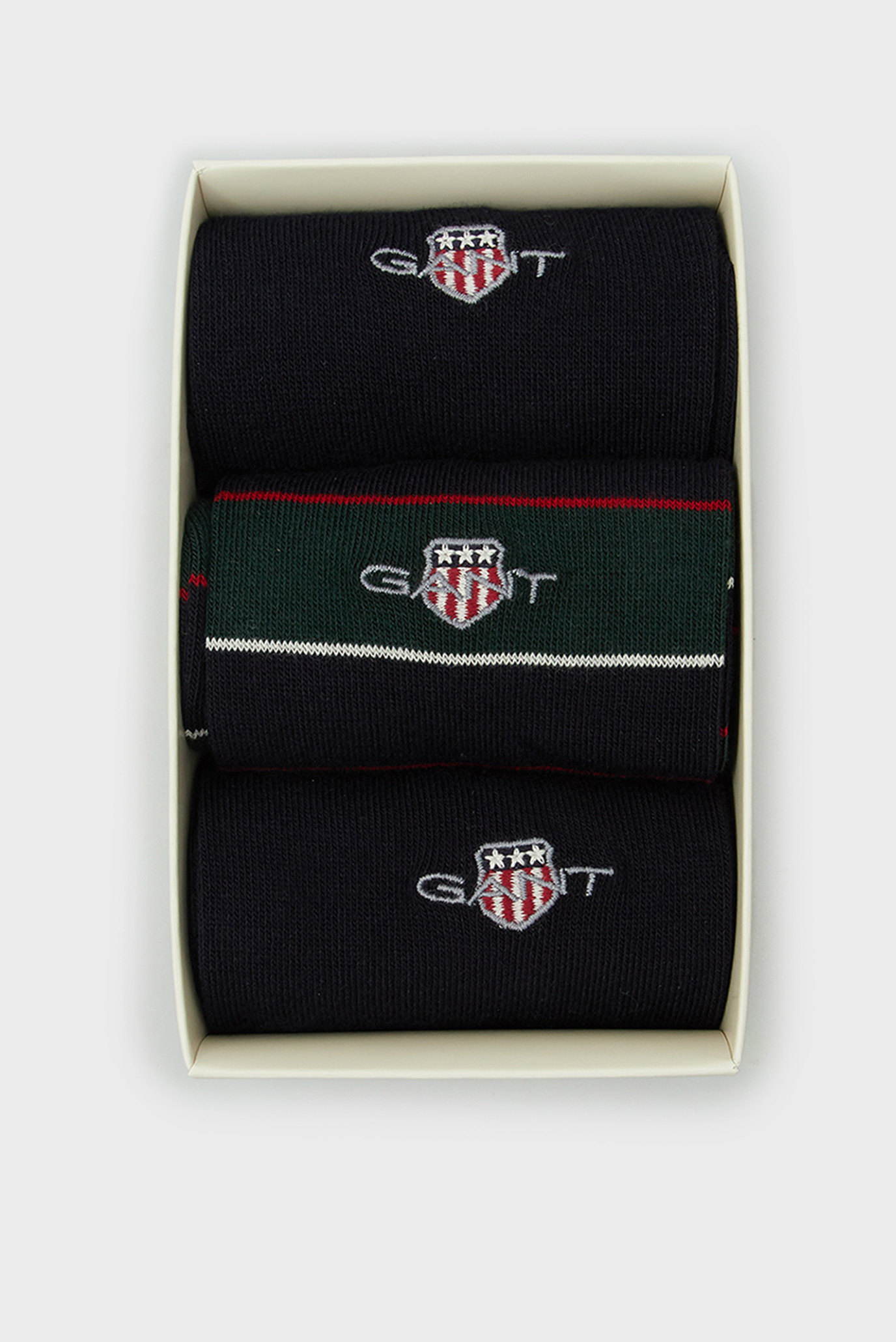 Мужские носки (3 пары) SHIELD TIE STRIPE 1