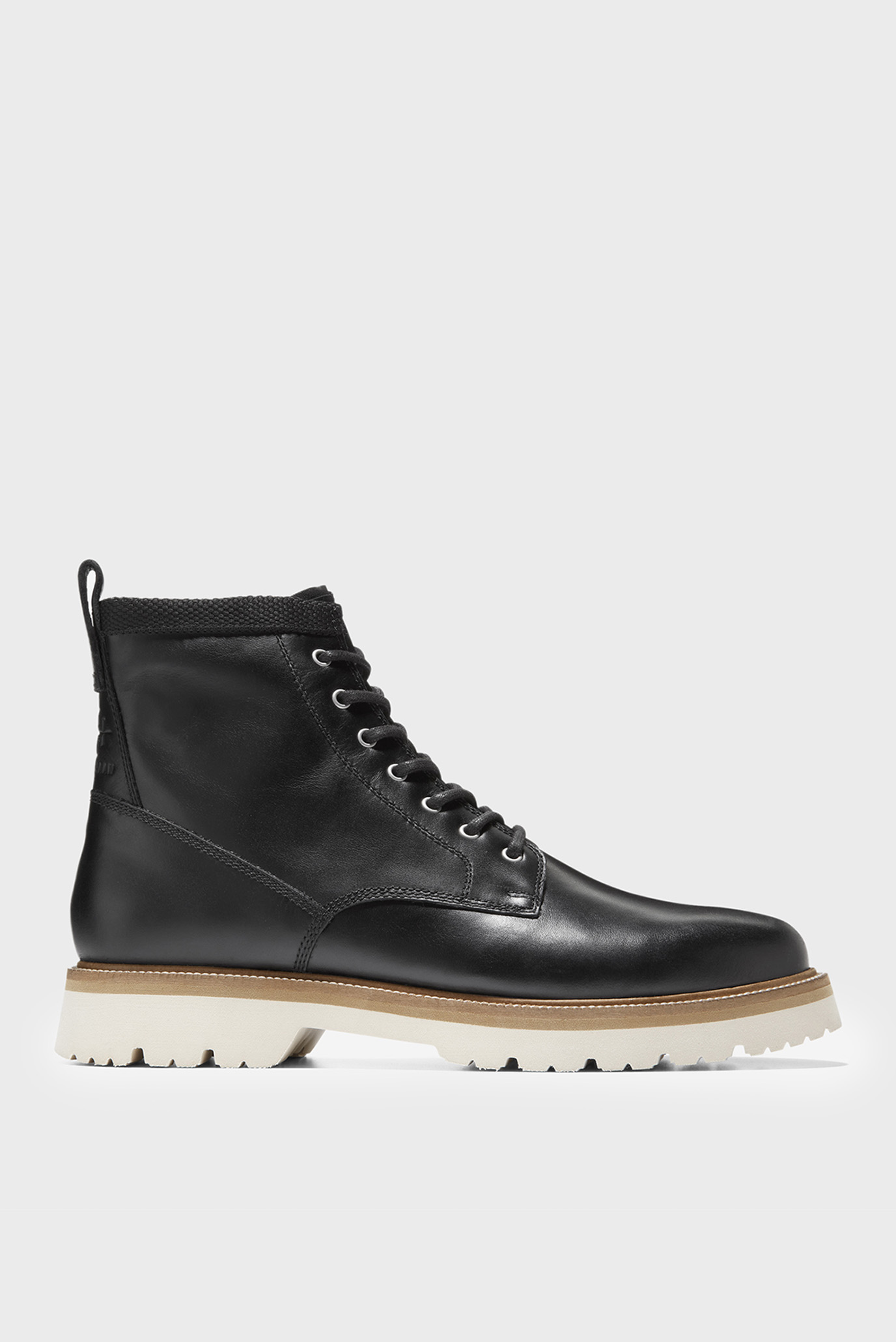 Чоловічі чорні шкіряні черевики American Classics Plain Toe Boot 1