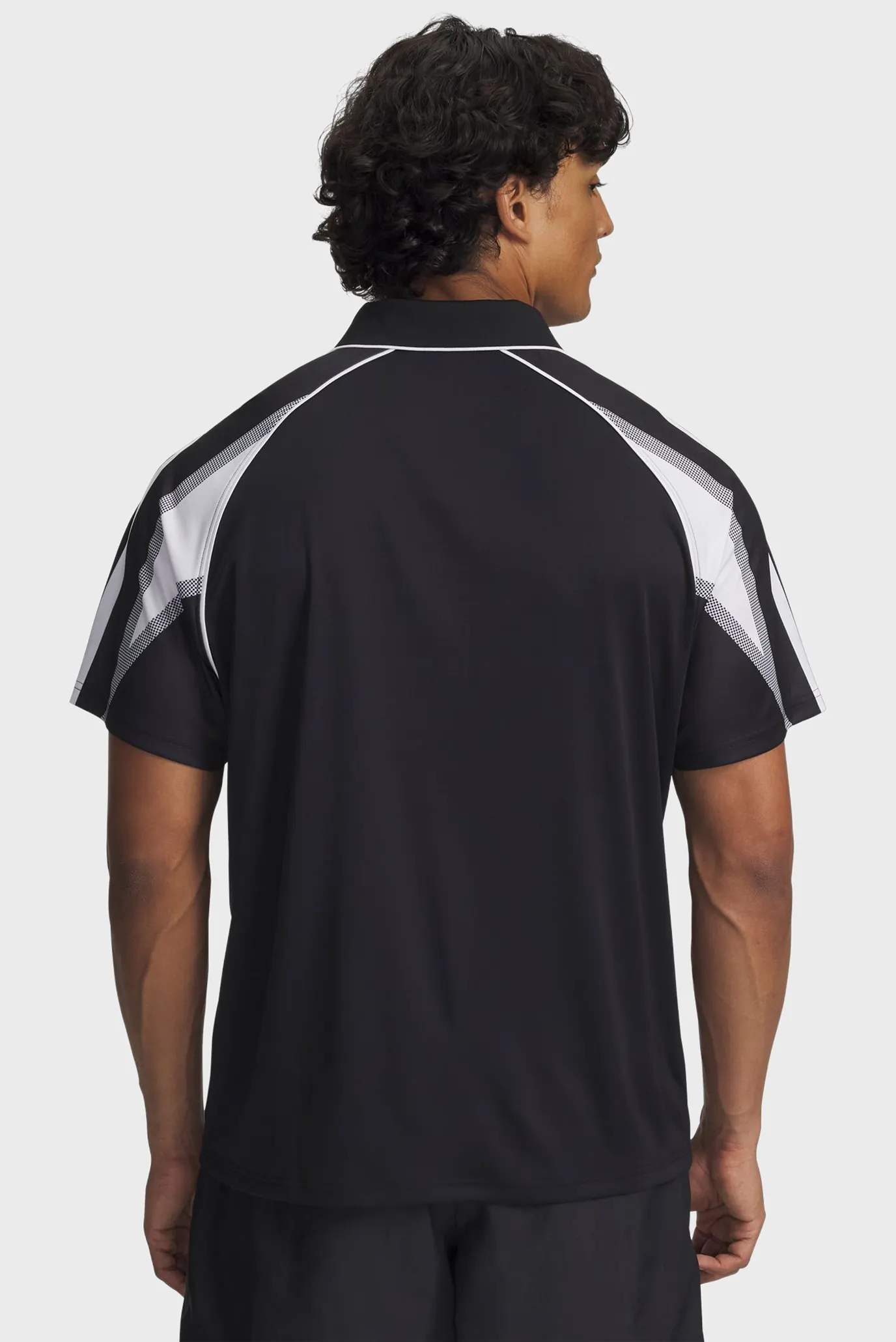 Чоловіче чорне поло UA M 96 Terrace Jersey SS 2