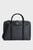 Чоловіча чорна сумка для ноутбука з візерунком PARMA DOC CASE W HNDLS