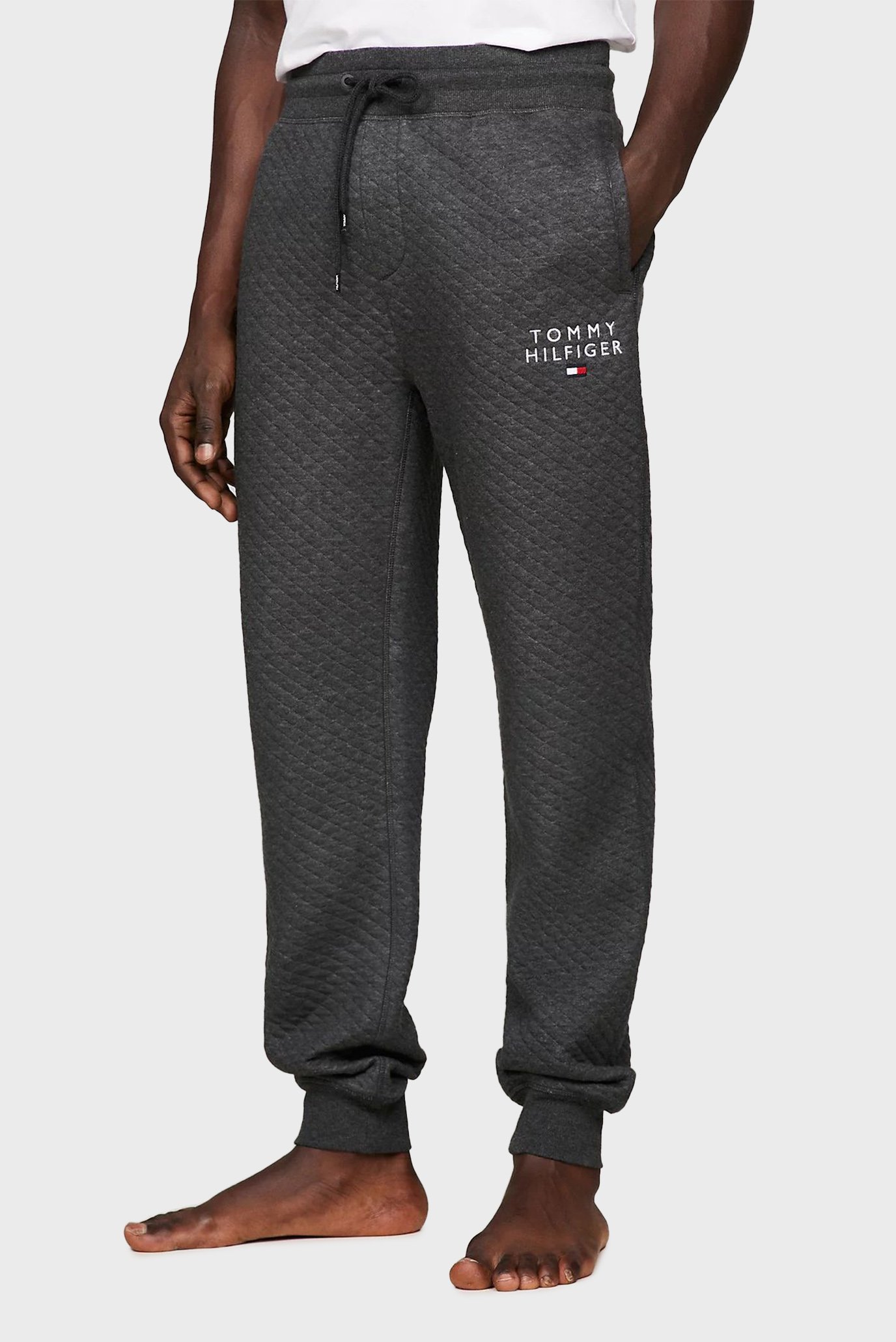 Чоловічі сірі брюки HWK TRACK PANT QUILTED 1