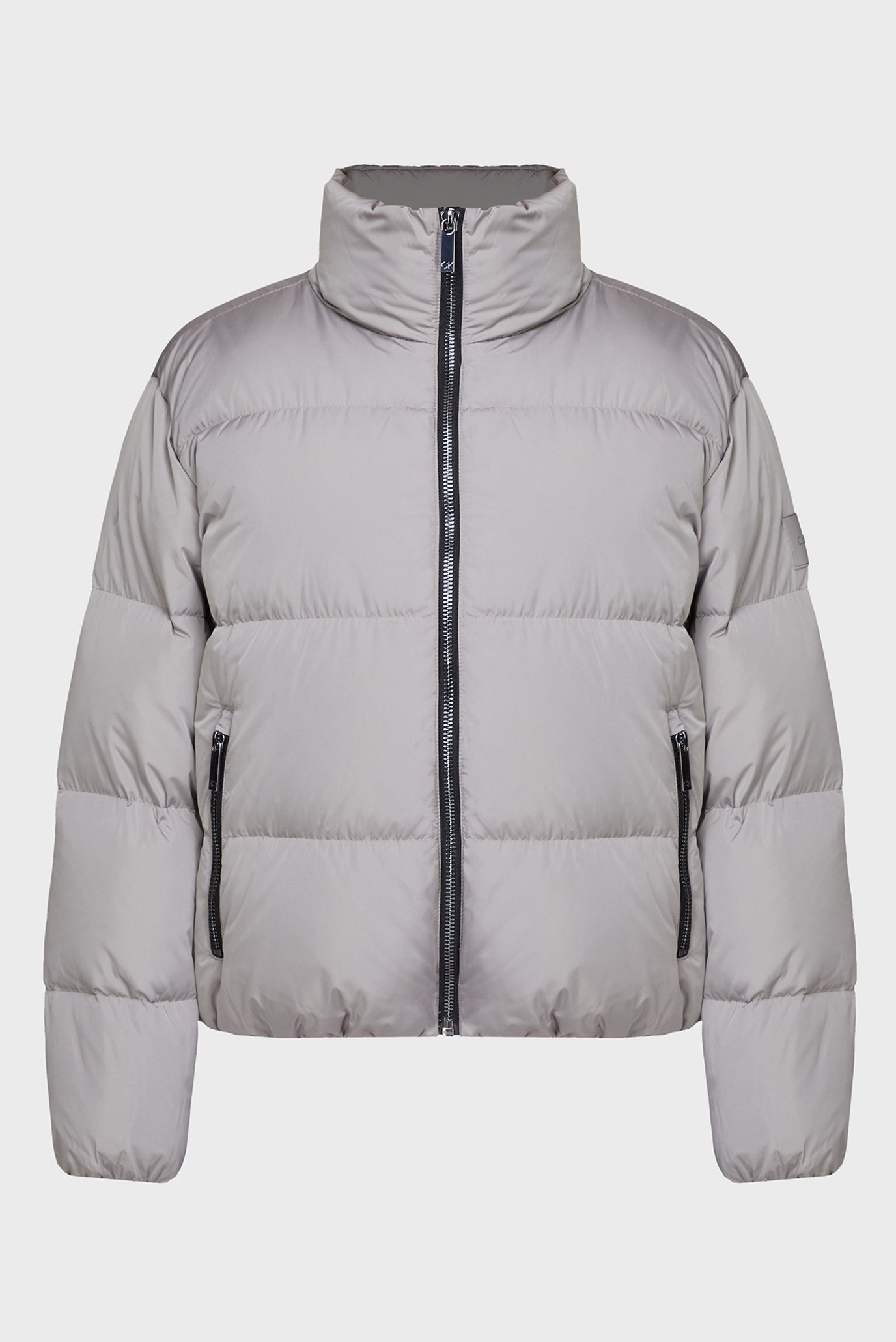 Чоловічий сірий пуховик COMFORT FIT PUFFER 1