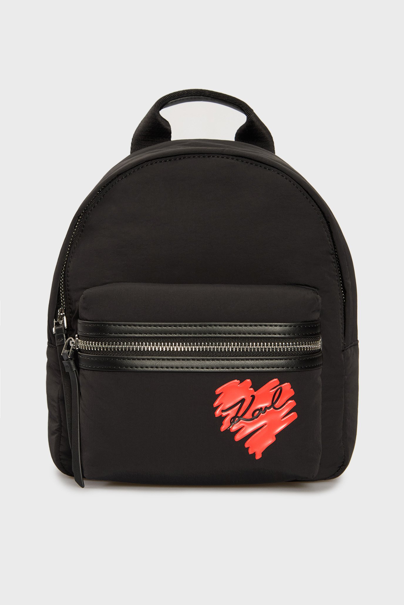 Жіночий чорний рюкзак K/HEARTS SM BACKPACK 1