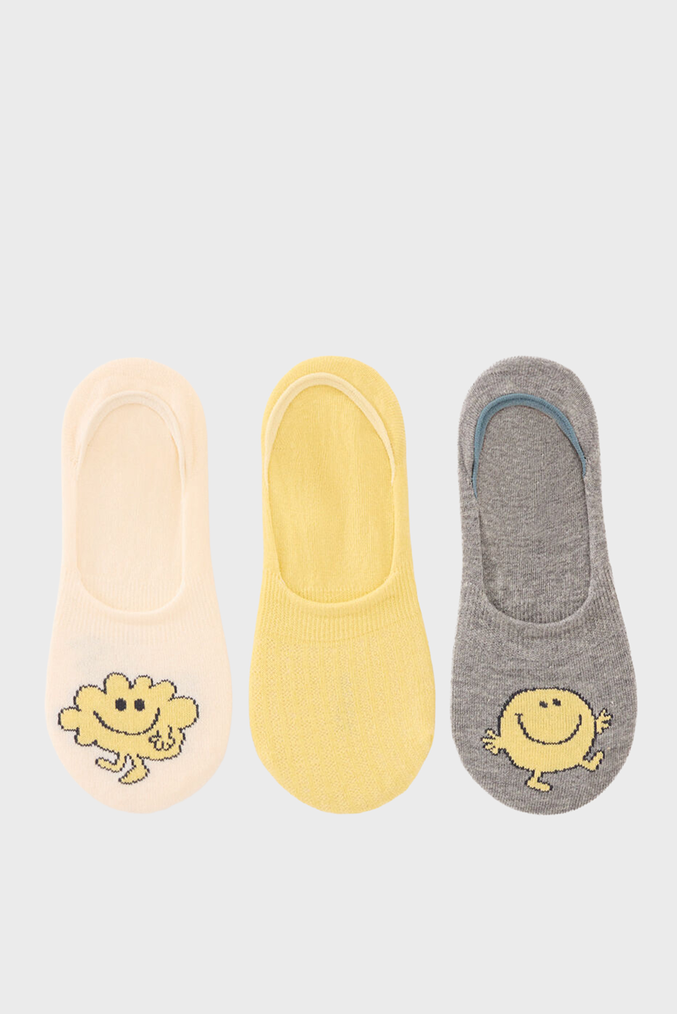 Женские следы (3 пары) Mr. Men Разноцветный ONESIZE womensecret 4489215 Женские следы (3 пары) Mr. Men Разноцветный ONESIZE womensecret 4489215
