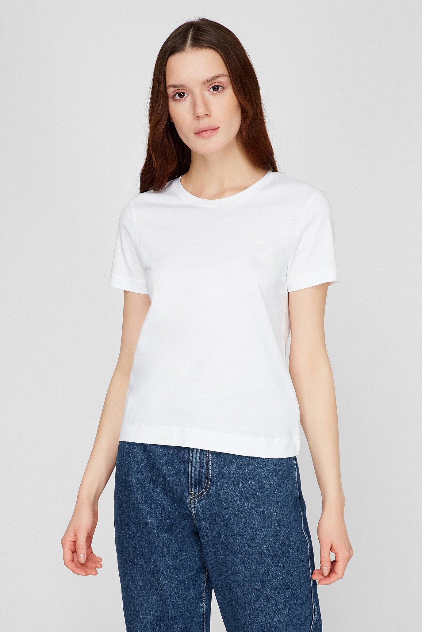 Жіноча біла футболка ORIGINAL 1