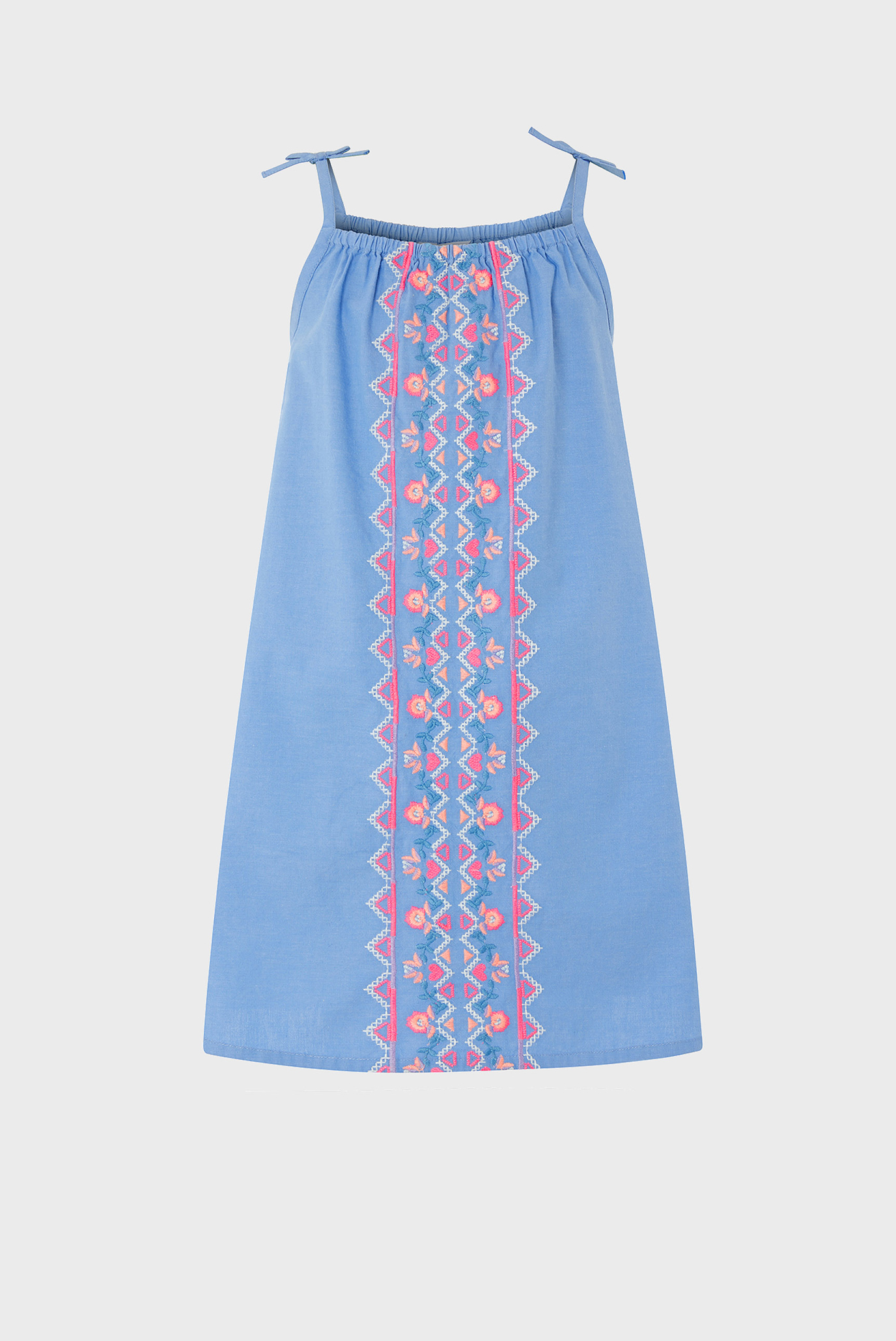 Детское голубое платье CHAMBRAY 1