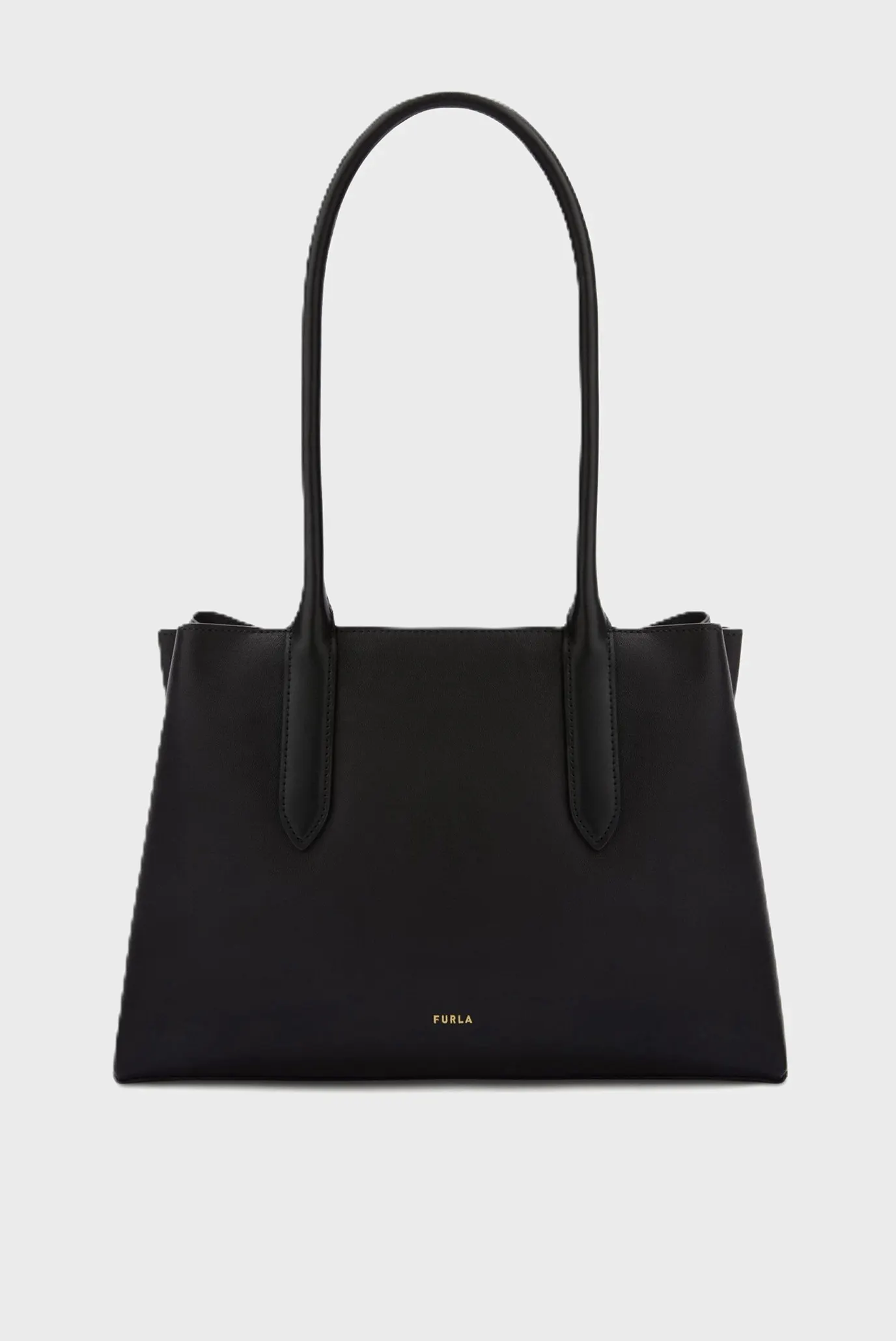 Жіноча чорна шкіряна сумка 1