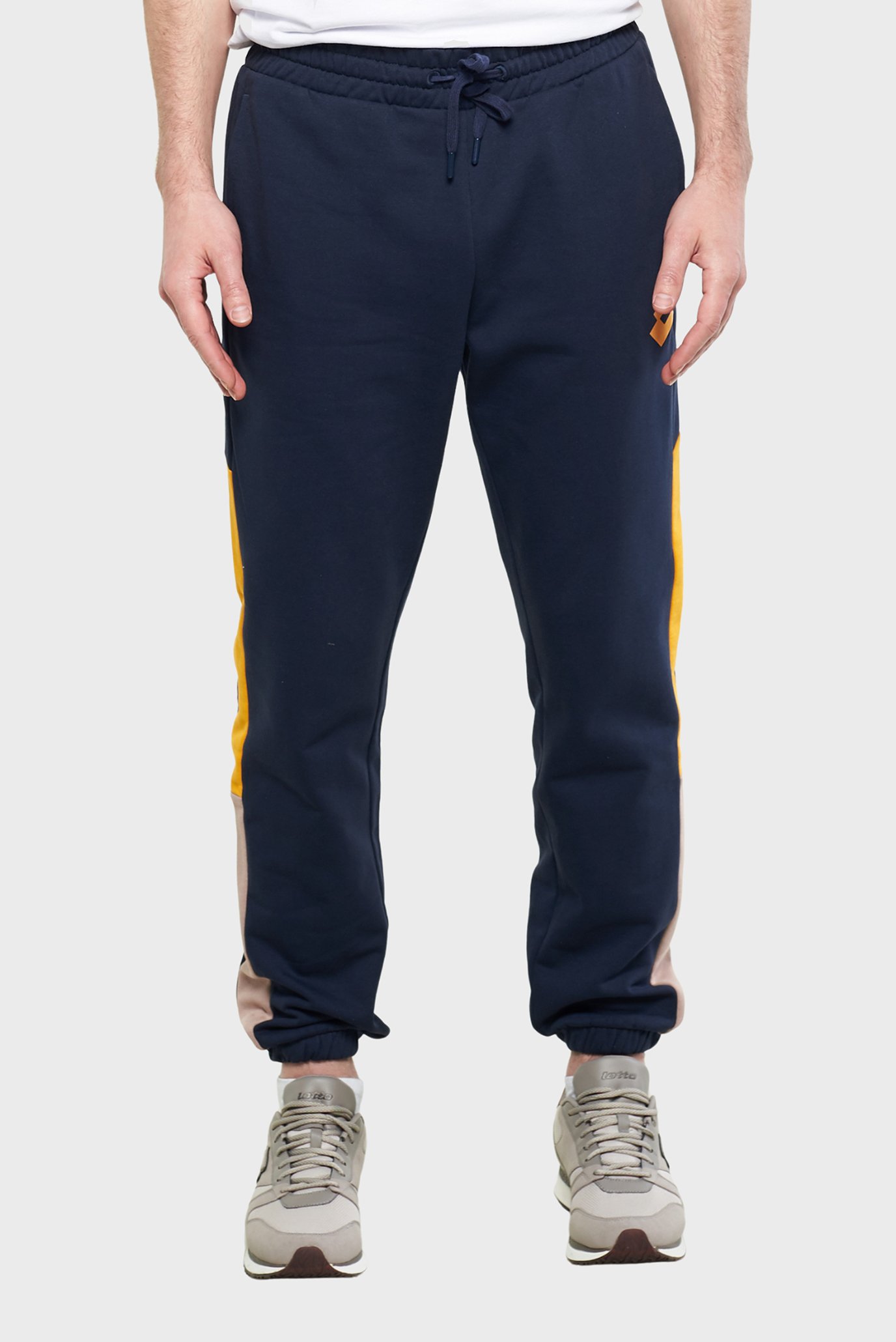 Мужские темно-синие спортивные брюки ATHLETICA PLUS II PANT Синий L Lotto 218053/1CI Мужские темно-синие спортивные брюки ATHLETICA PLUS II PANT Синий L Lotto 218053/1CI