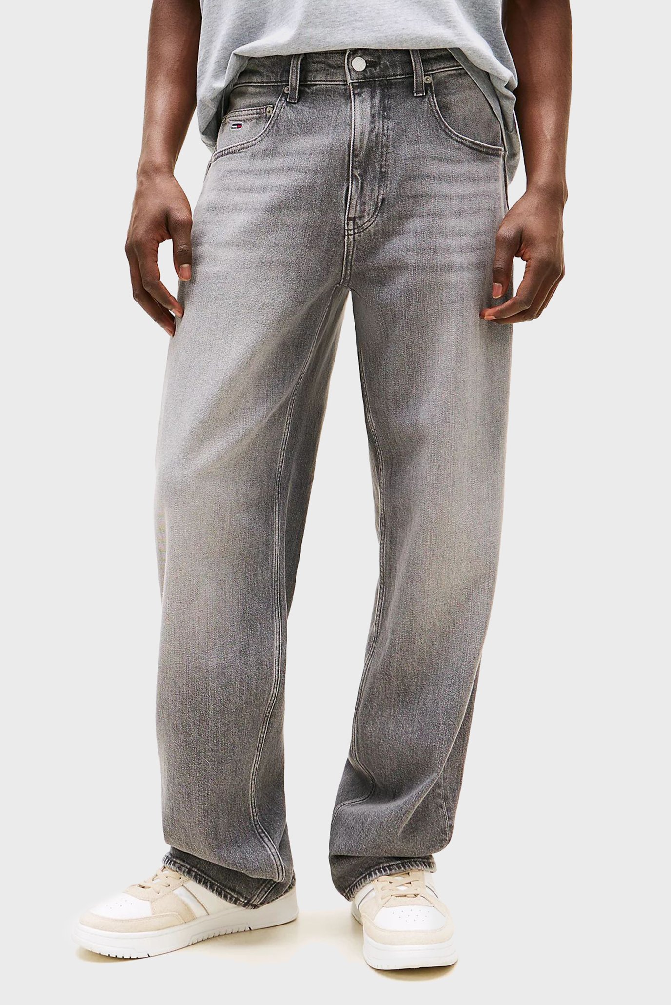 Мужские серые джинсы JAIMIE RLXD STR BI0177 Серый 30-32 Tommy Jeans DM0DM21874 Мужские серые джинсы JAIMIE RLXD STR BI0177 Серый 30-32 Tommy Jeans DM0DM21874