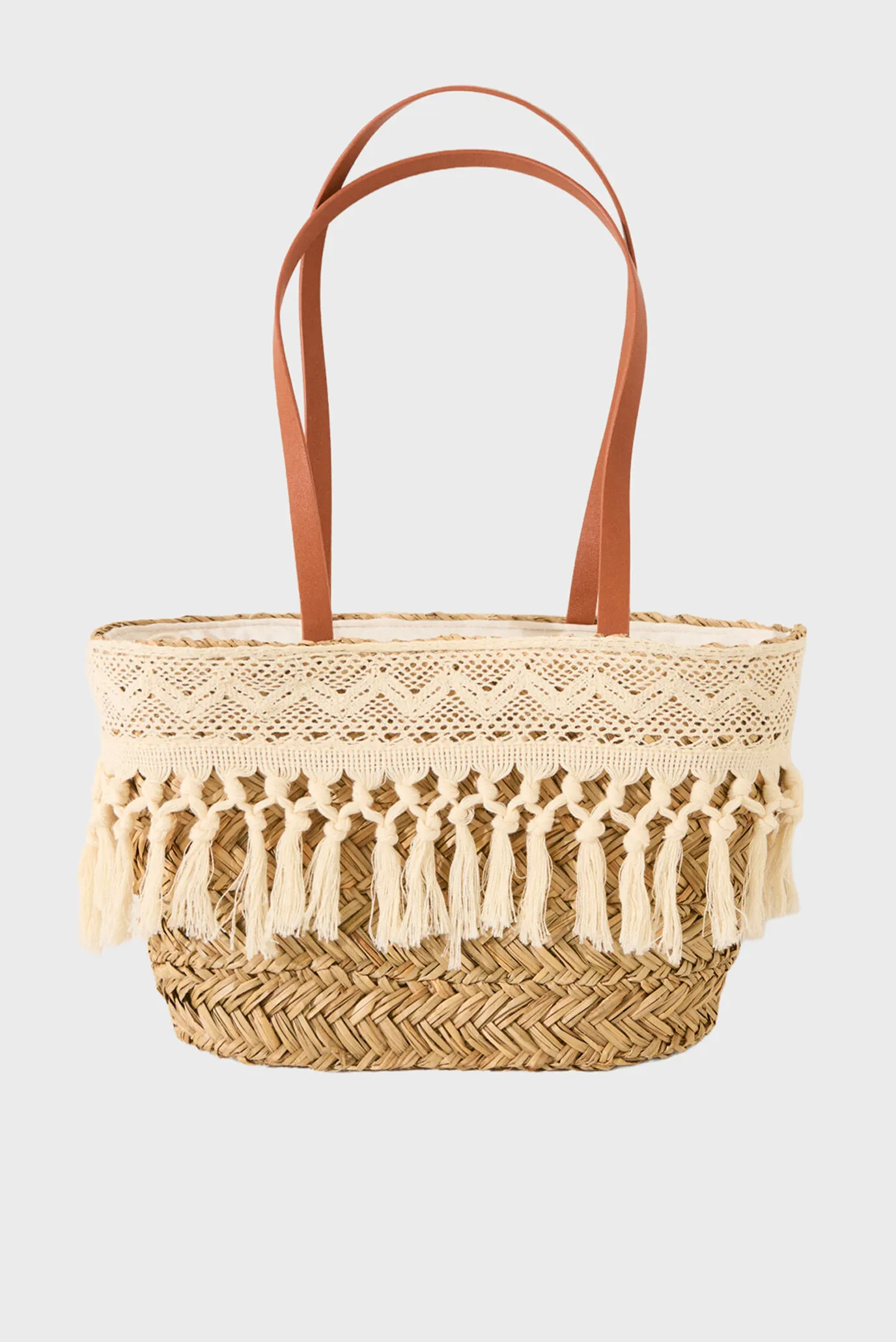 Жіноча бежева сумка 1