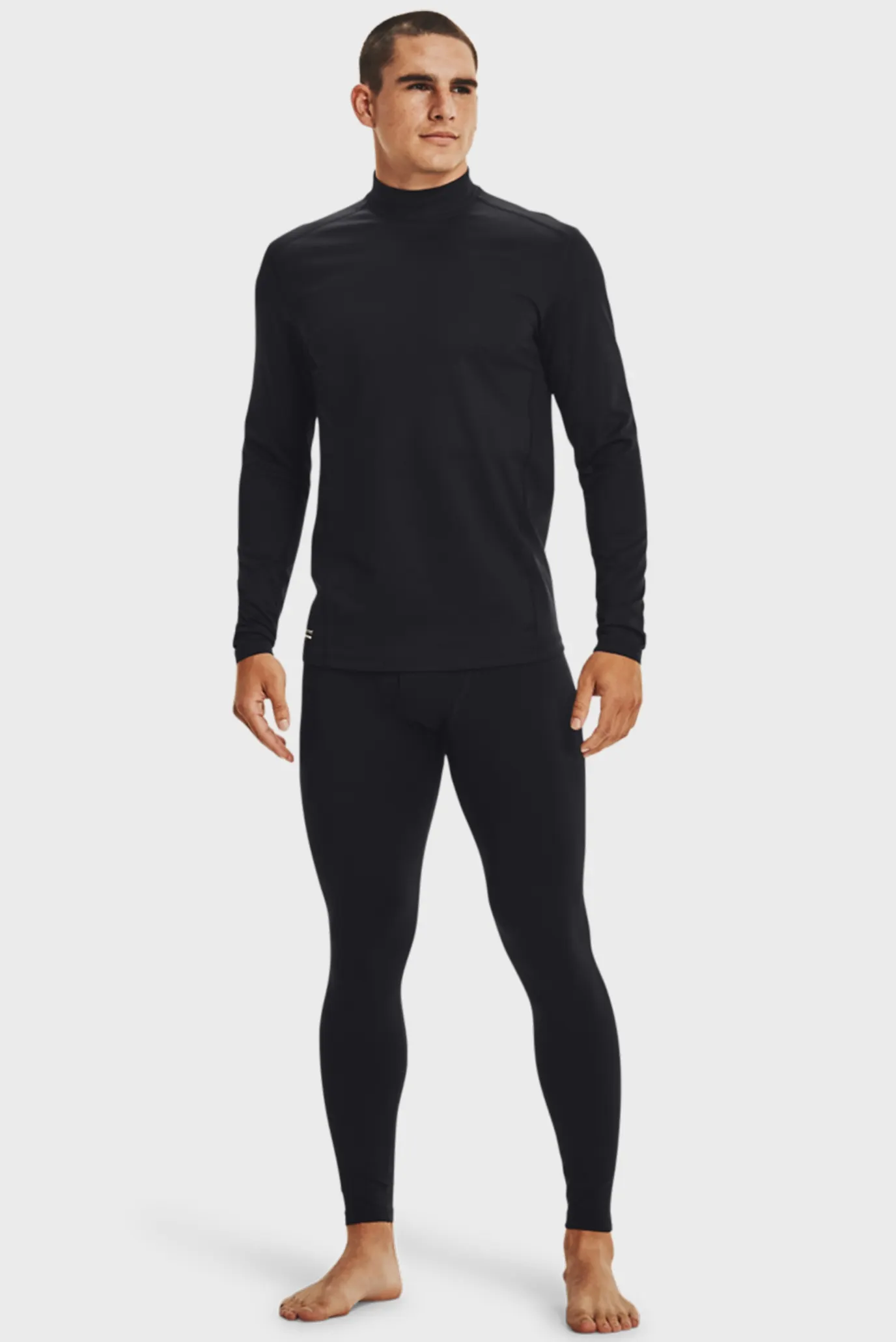 Чоловічі чорні термобрюки  Tac Legging CGI Base 2