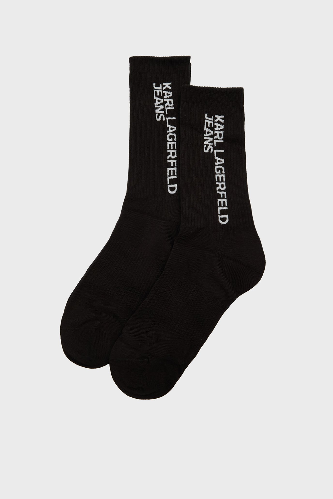 Чоловічі чорні шкарпетки (2 пари) essential logo socks set 1