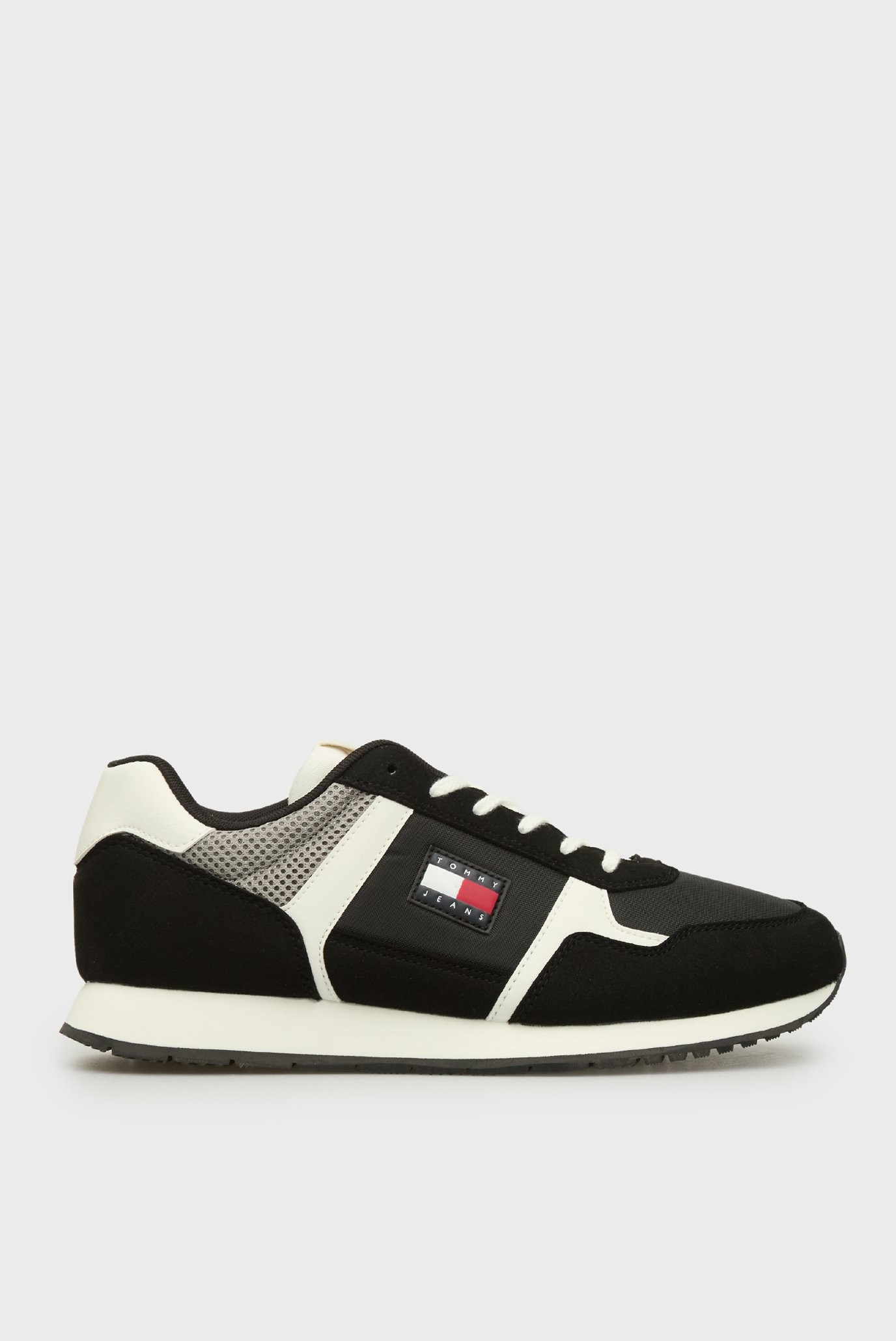 Мужские черные кроссовки RUNNER CASUAL Черный 40 Tommy Jeans EM0EM01590 Мужские черные кроссовки RUNNER CASUAL Черный 40 Tommy Jeans EM0EM01590
